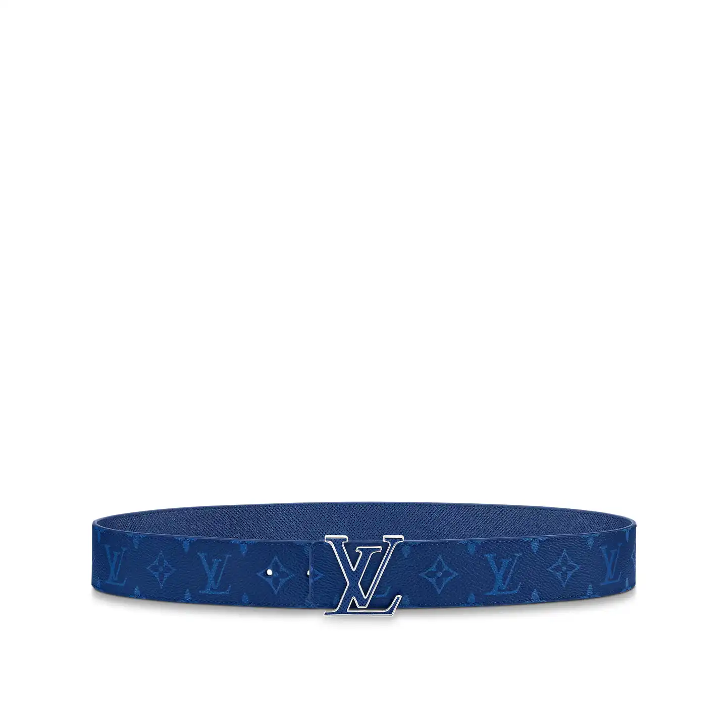 Cheap LF Louis Vuitton M0159U Blue LV Initiales 40mm Reversible Belt 0125