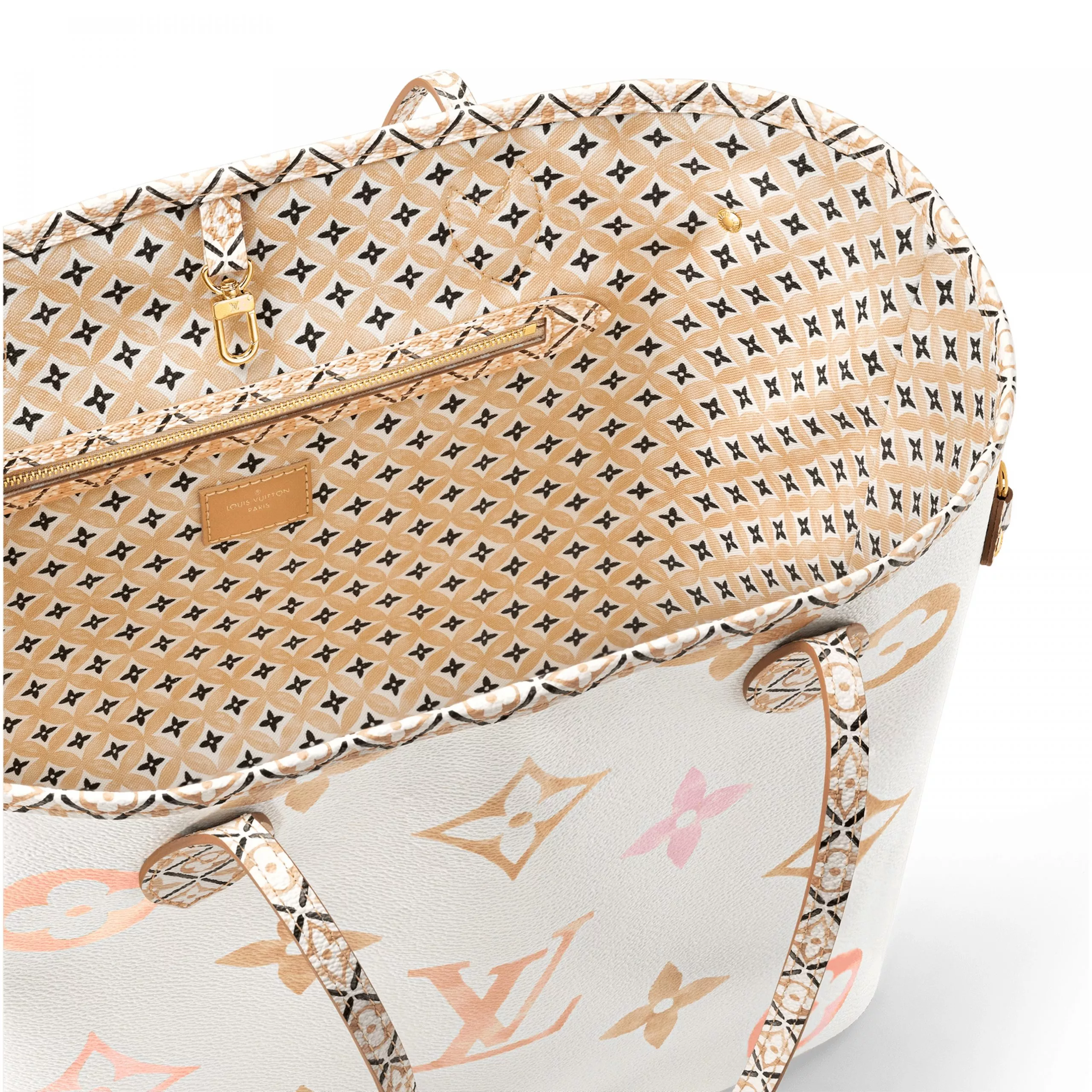 Cheap LF Louis Vuitton M22978 Neverfull MM Beige Monogram 0118