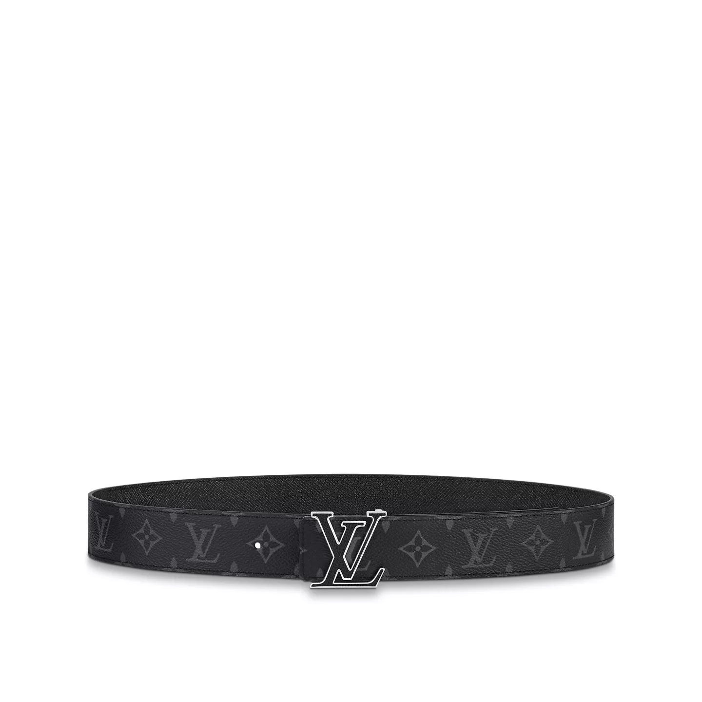 LF Louis Vuitton M0157U Black LV Initiales 40mm Reversible Belt 0112