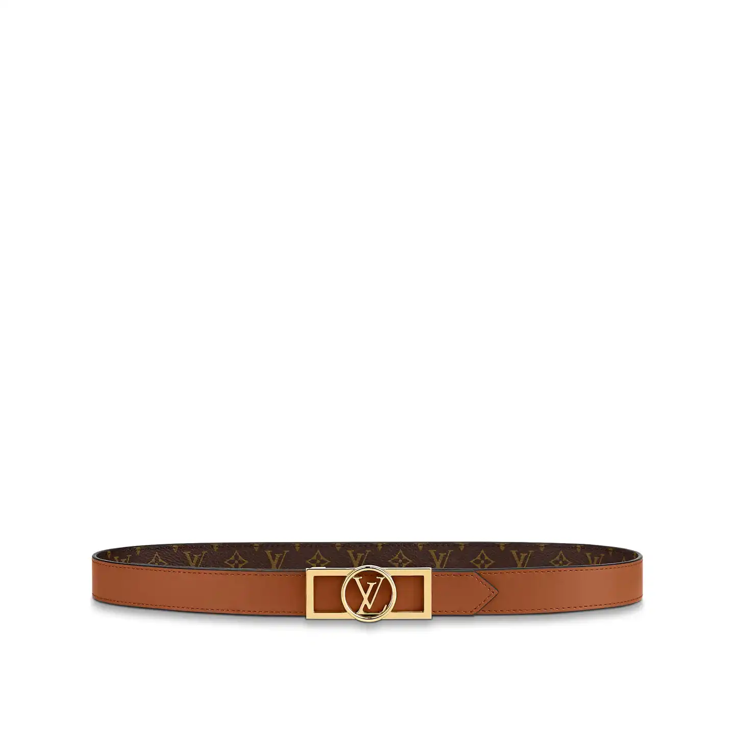 Cheap LF Louis Vuitton M0196Y Monogram Dauphine 25mm Reversible Belt 0131