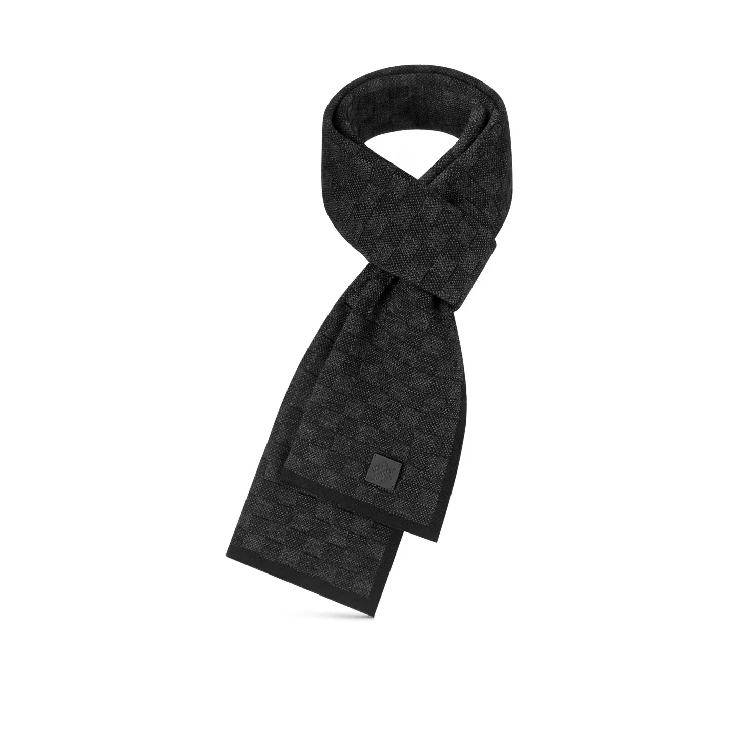 Cheap LF Louis Vuitton Anthracite M77988 Néo Petit Damier Scarf 0113