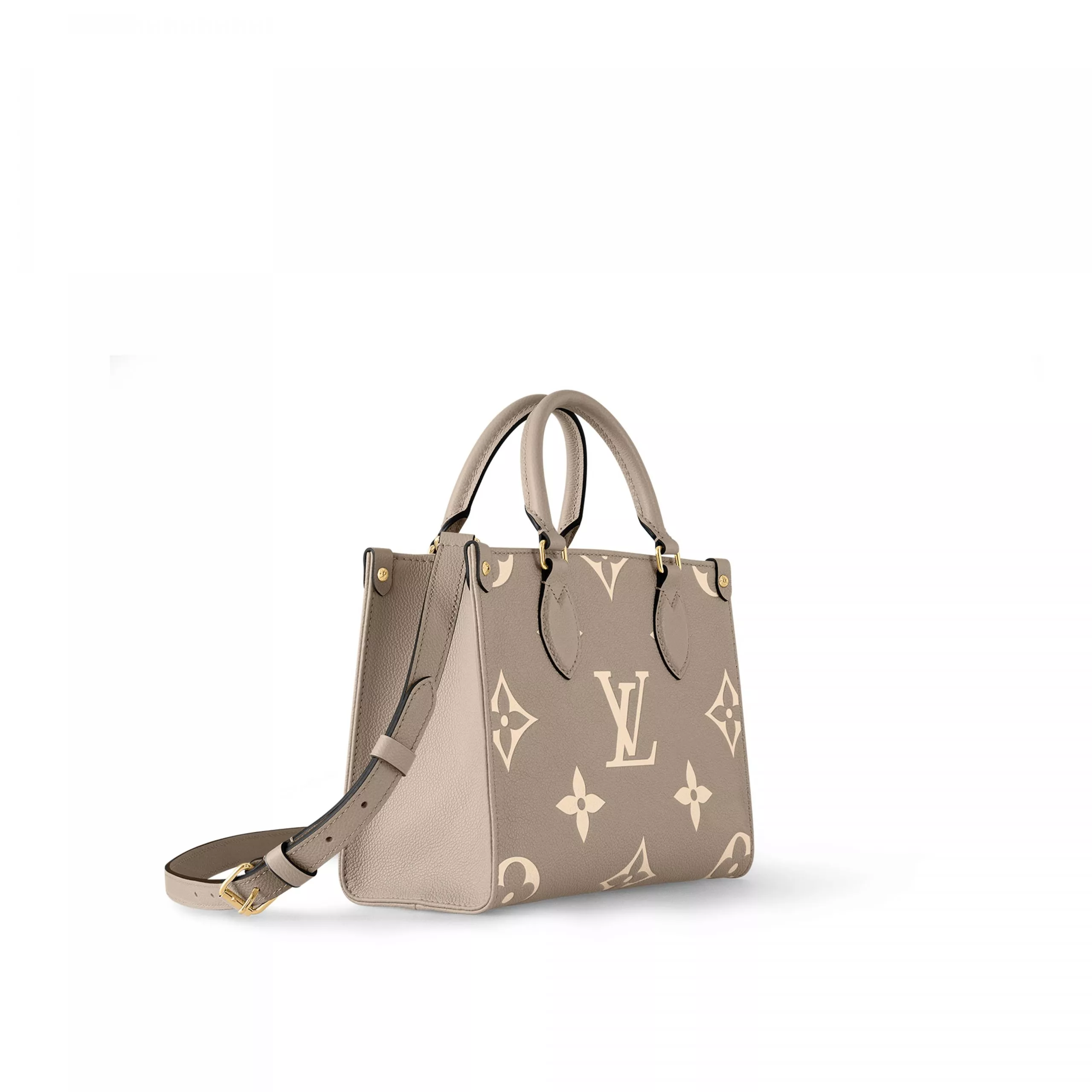 Cheap LF Louis Vuitton Onthego PM M45779 Dove Cream 0114