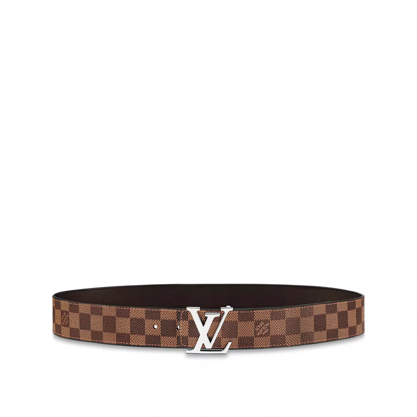 LF Louis Vuitton M0212U Brown LV Initiales 40mm Reversible Belt 0112