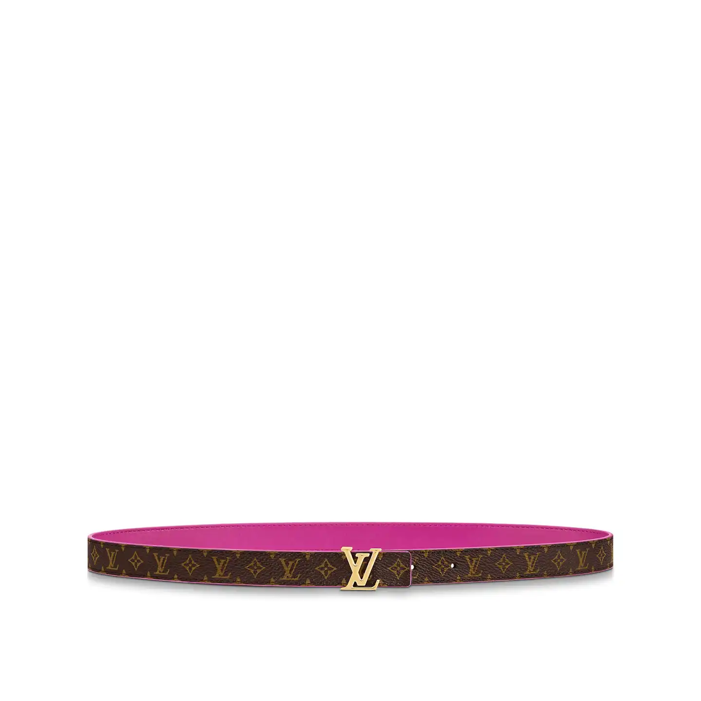 Cheap LF Louis Vuitton M0703X Pink LV Iconic 20mm Reversible Belt 0131