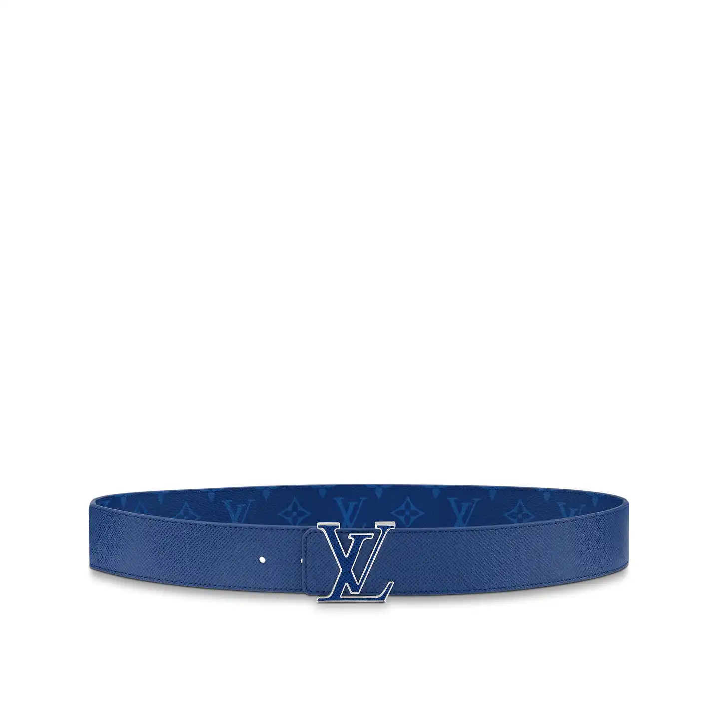 Cheap LF Louis Vuitton M0159U Blue LV Initiales 40mm Reversible Belt 0131