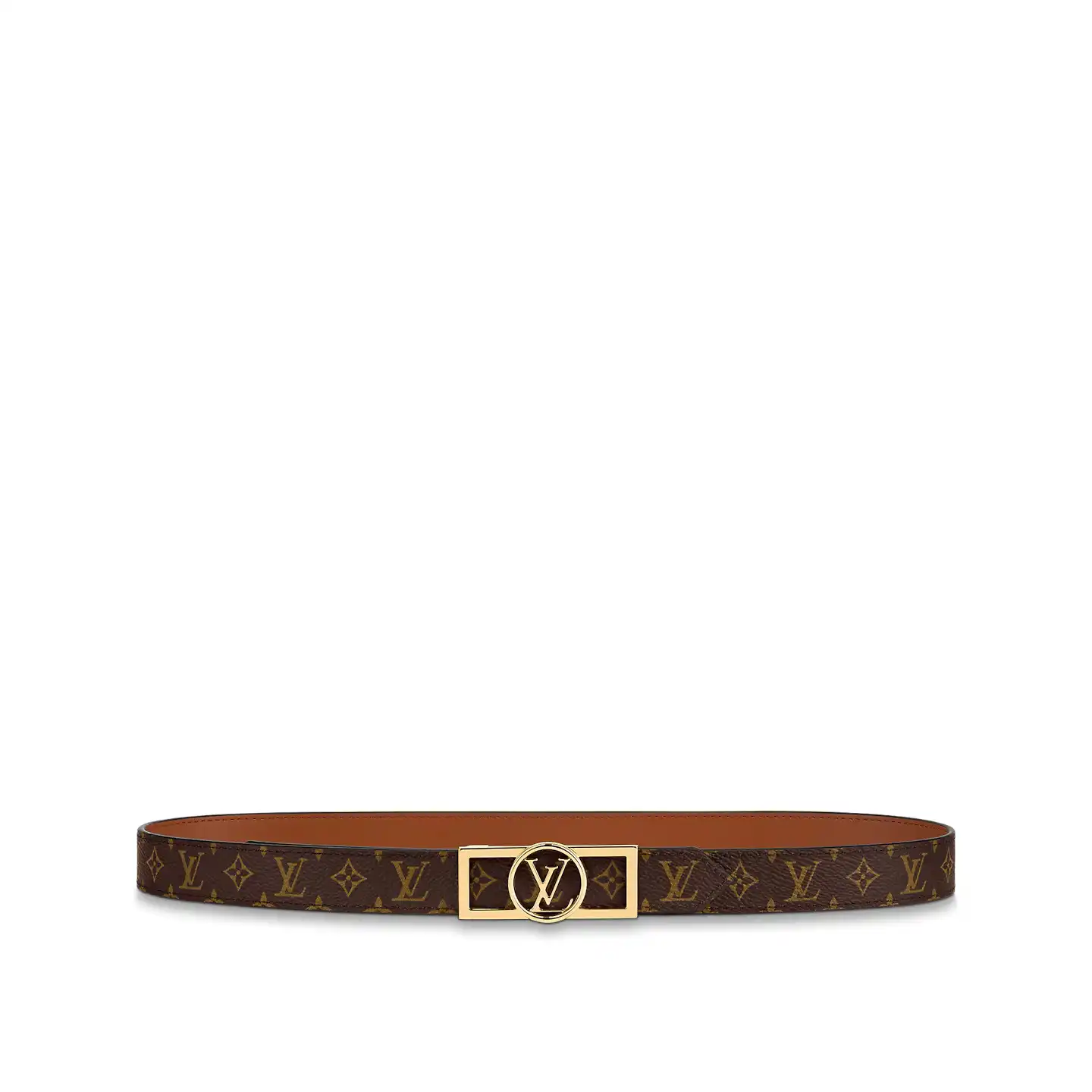 Cheap LF Louis Vuitton M0196Y Monogram Dauphine 25mm Reversible Belt 0131