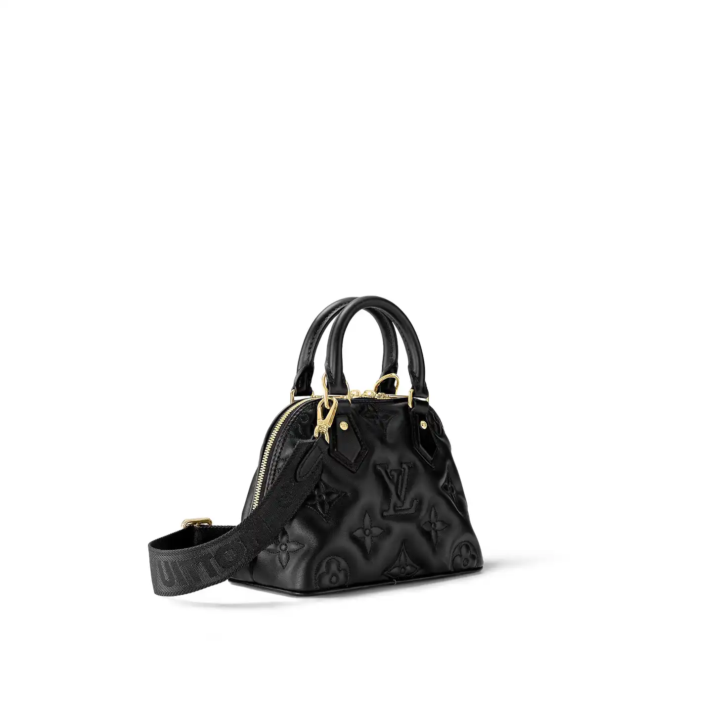 Cheap LF Louis Vuitton Black M59793 Alma BB 0122