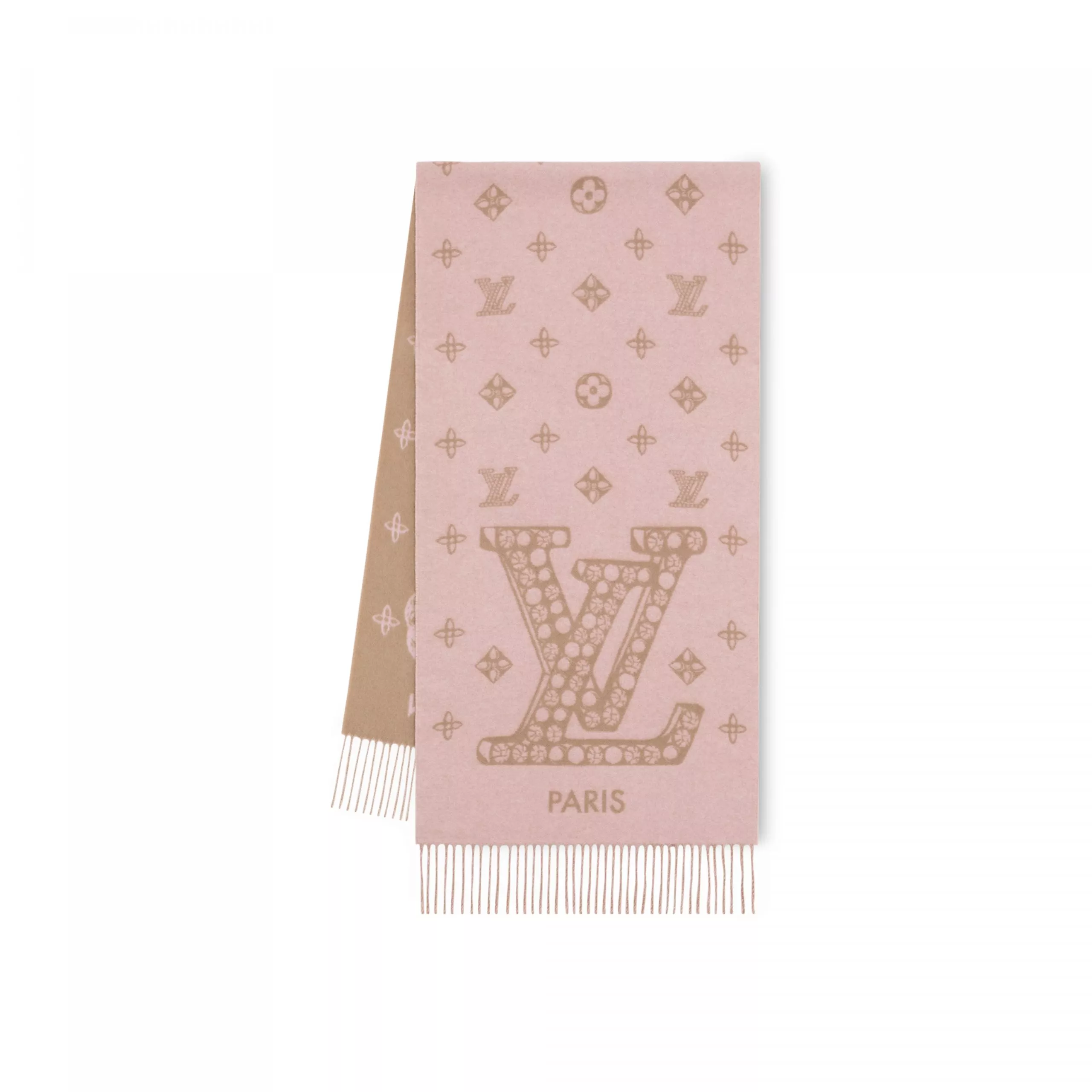 LF Louis Vuitton M79543 Pink Precious Dragon Reykjavik Scarf 0115