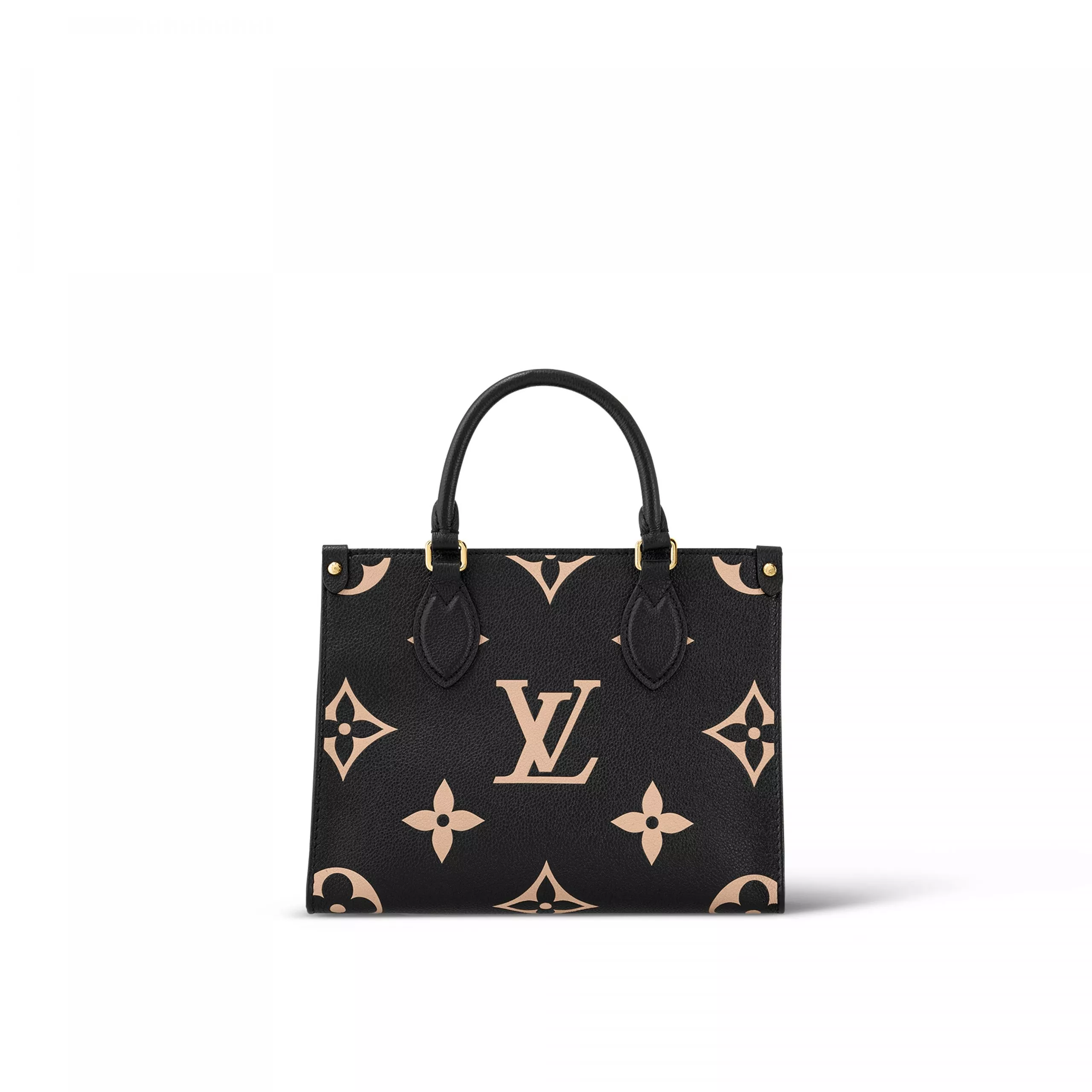 Cheap LF Louis Vuitton Onthego PM M45659 Black Beige 0114