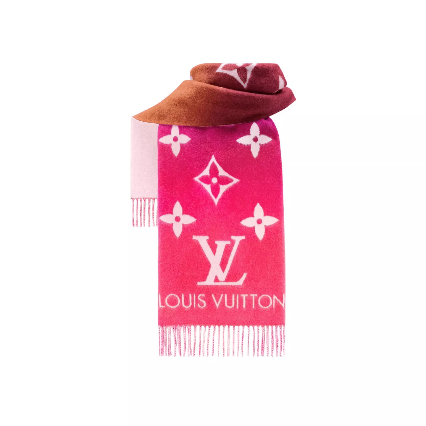 LF Louis Vuitton Grenadine M79506 Reykjavik Gradient Scarf 0115