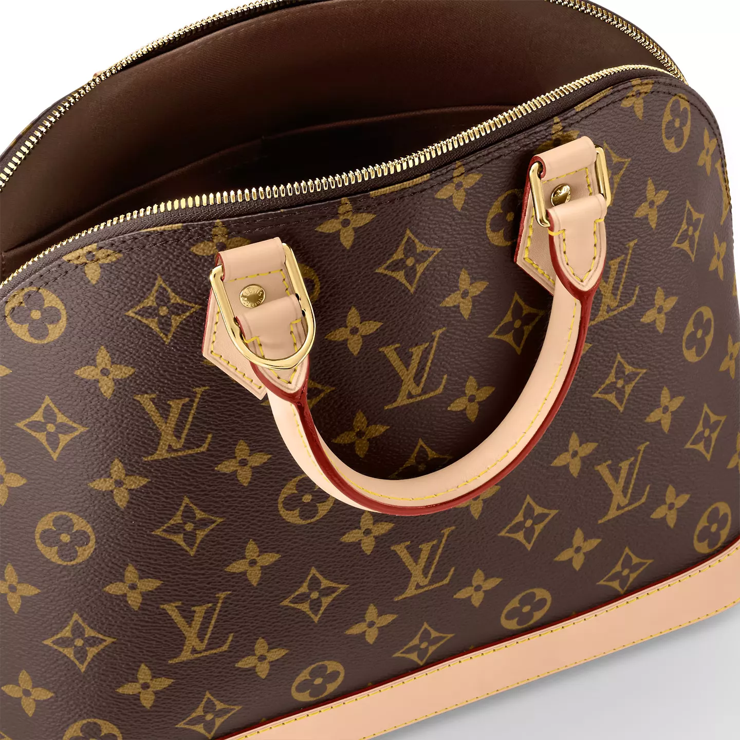 Cheap LF Louis Vuitton Monogram coated canvas M53151 Alma PM 0114