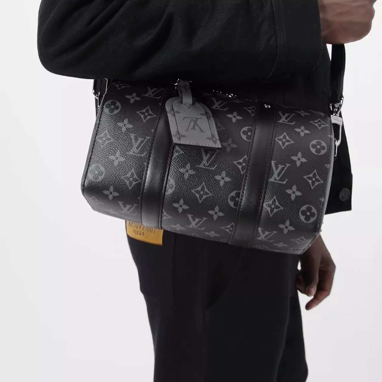 Cheap LF Louis Vuitton M45936 Monogram Eclipse City Keepall 0113