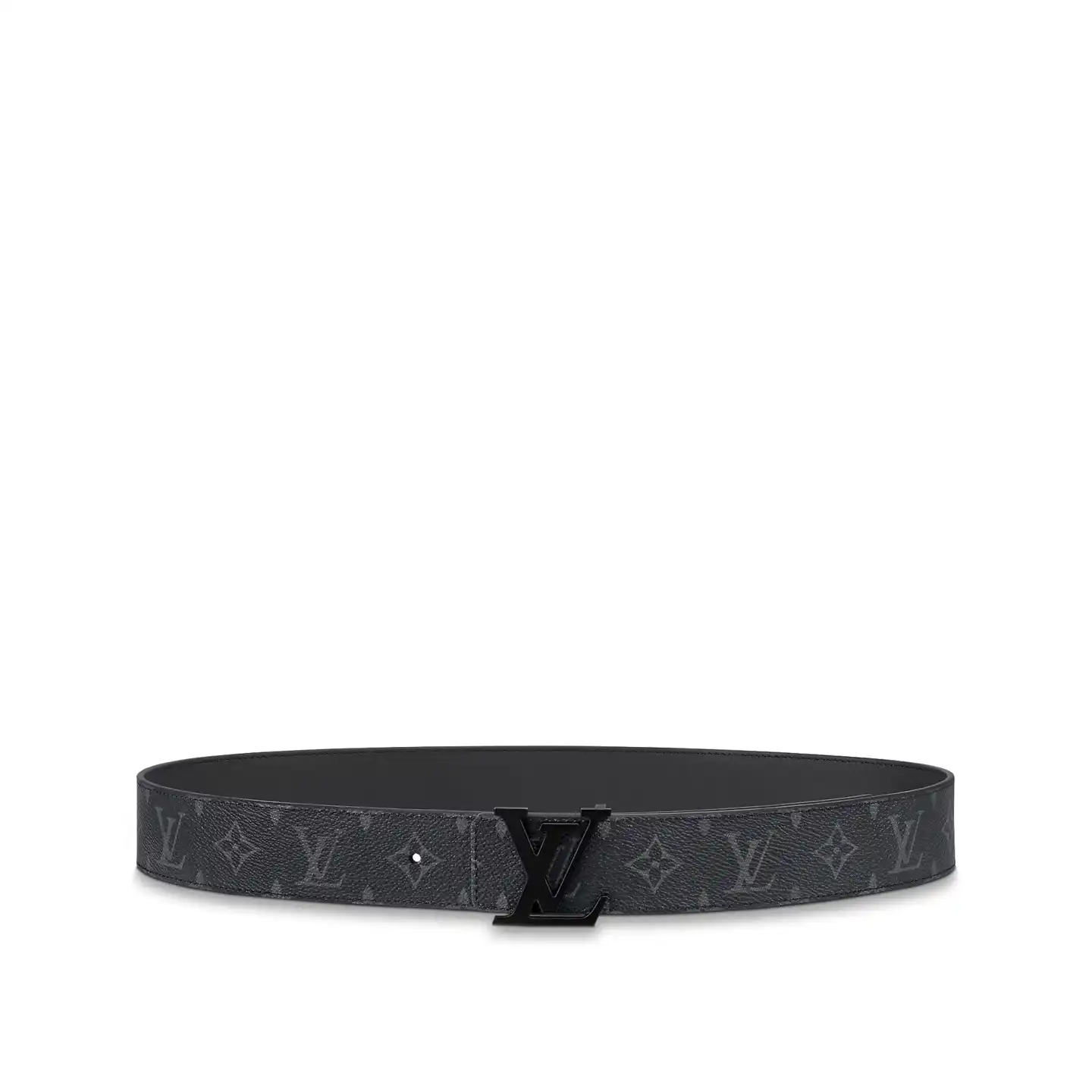 Cheap LF Louis Vuitton M0449U LV Initiales 40mm Matte Black Belt 0127