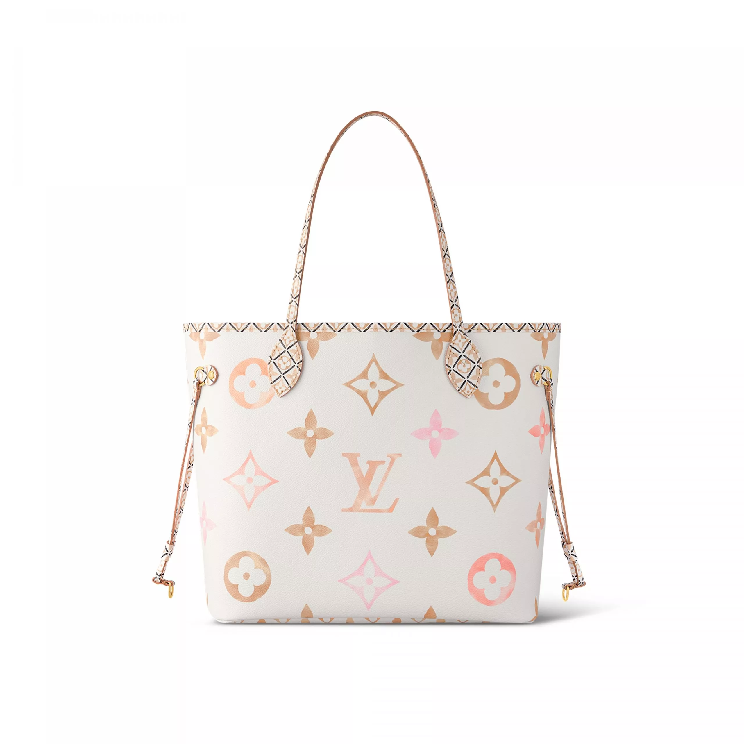 LF Louis Vuitton M22978 Neverfull MM Beige Monogram 0118