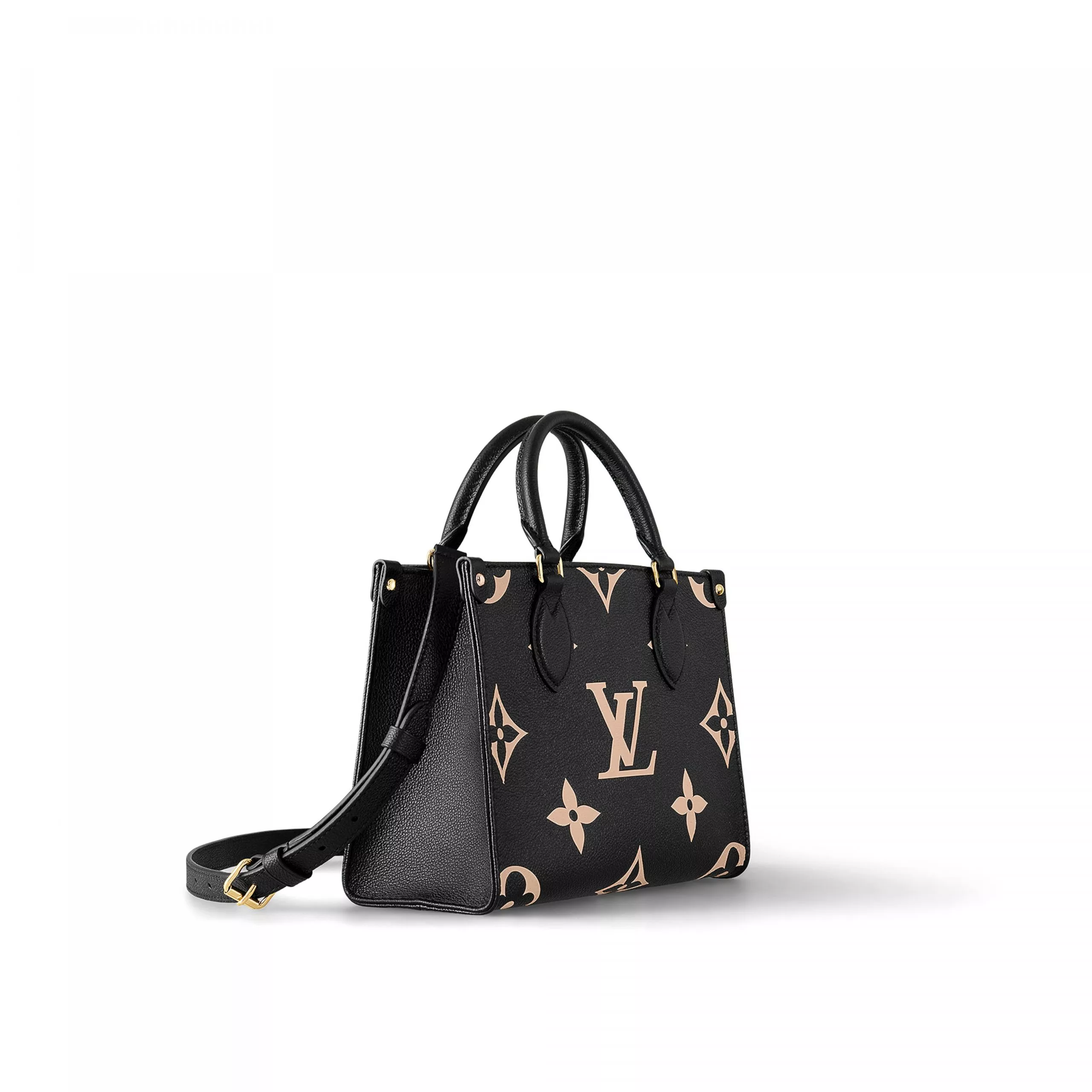 Cheap LF Louis Vuitton Onthego PM M45659 Black Beige 0114