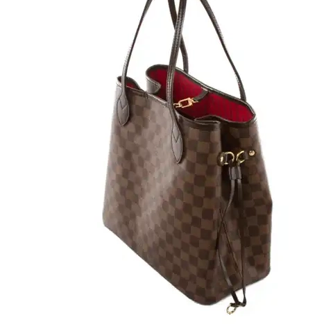 Cheap LF Neverfull Louis Ebene Shoulder Bag Canvas N51105 Damier Vuitton MM 0225