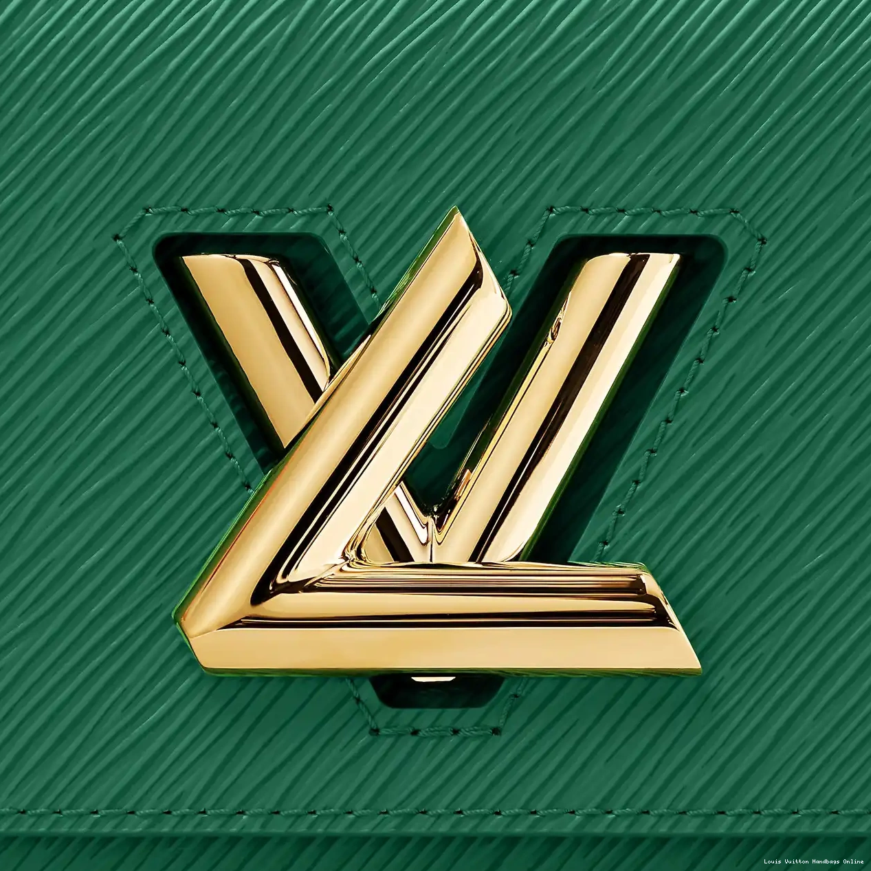 Cheap LF Twist Green Louis Vuitton PM Serpentine M21649 0213