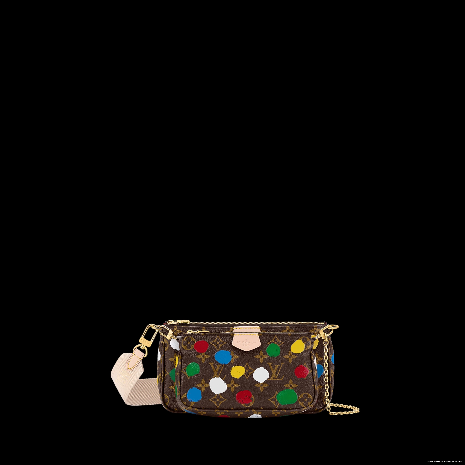 Cheap LF Vuitton Accessoires YK Louis Pochette x Multi M46385 LV 0223