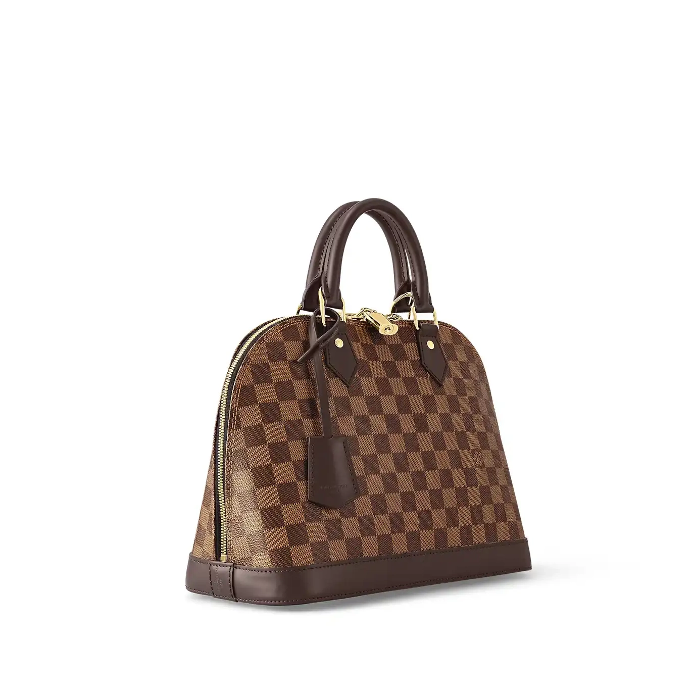 Cheap LF Damier Ebene Louis PM coated N53151 Vuitton Alma canvas 0218