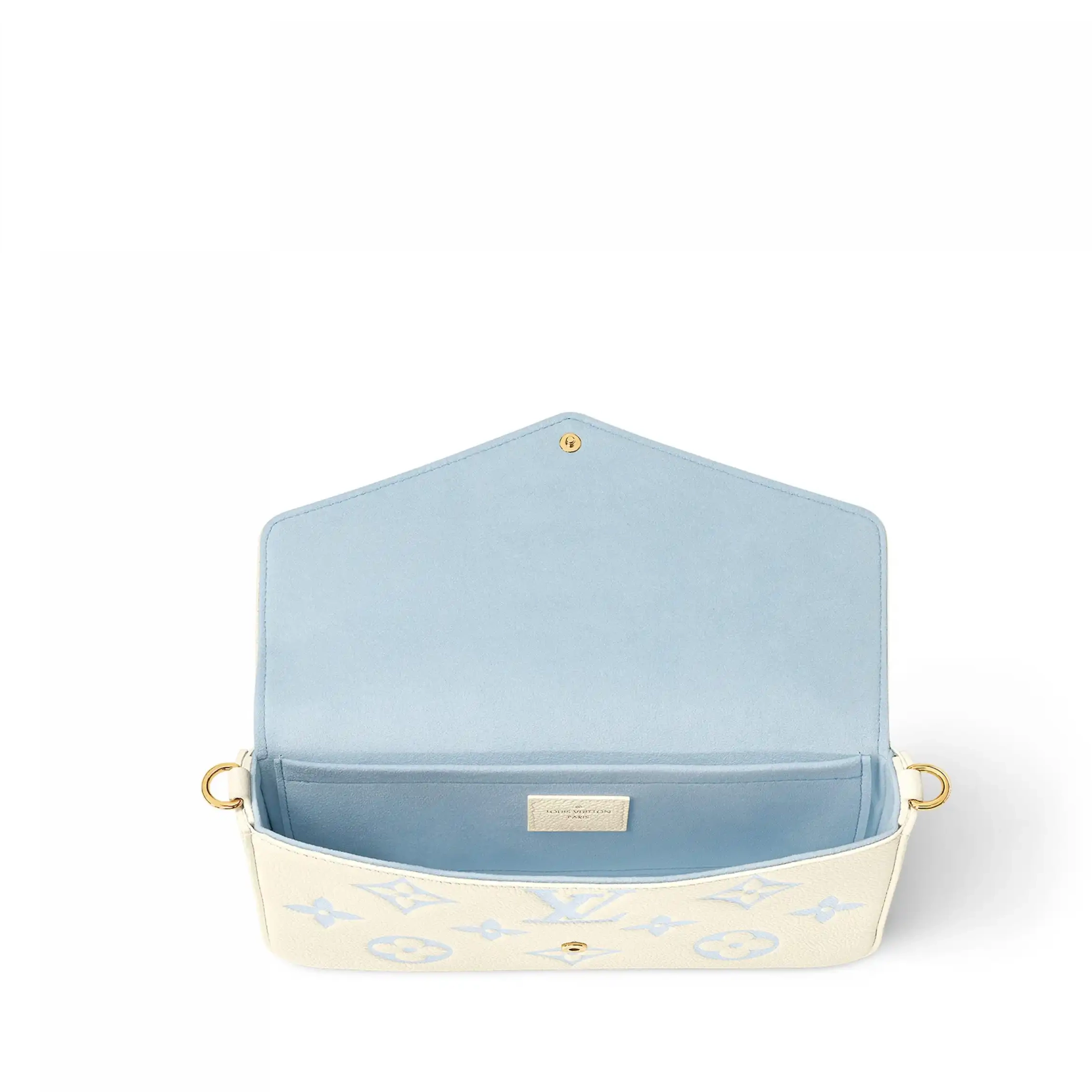 Cheap LF Félicie Vuitton Candy Blue Pochette Louis M83025 0226