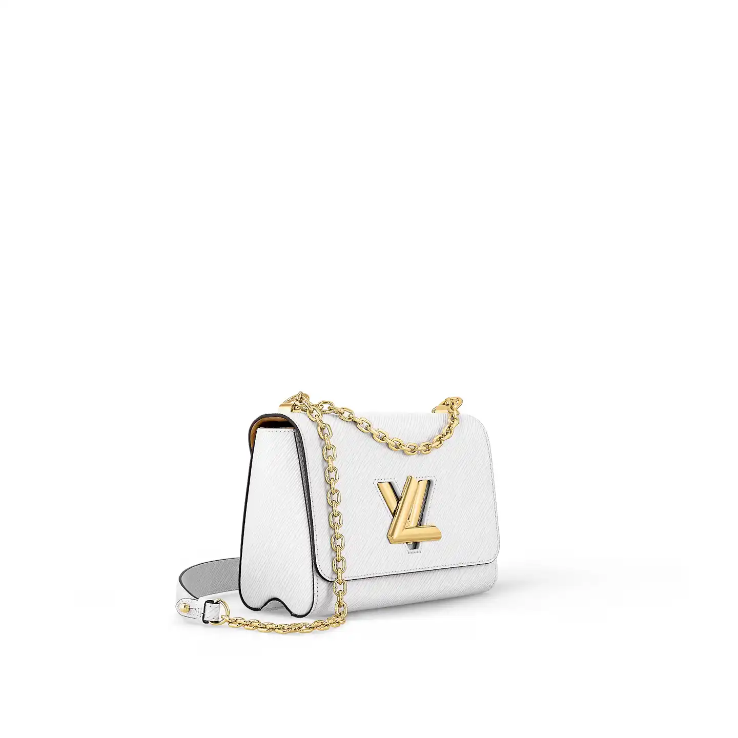 Cheap LF Louis Vuitton White M21111 Twist MM 0204