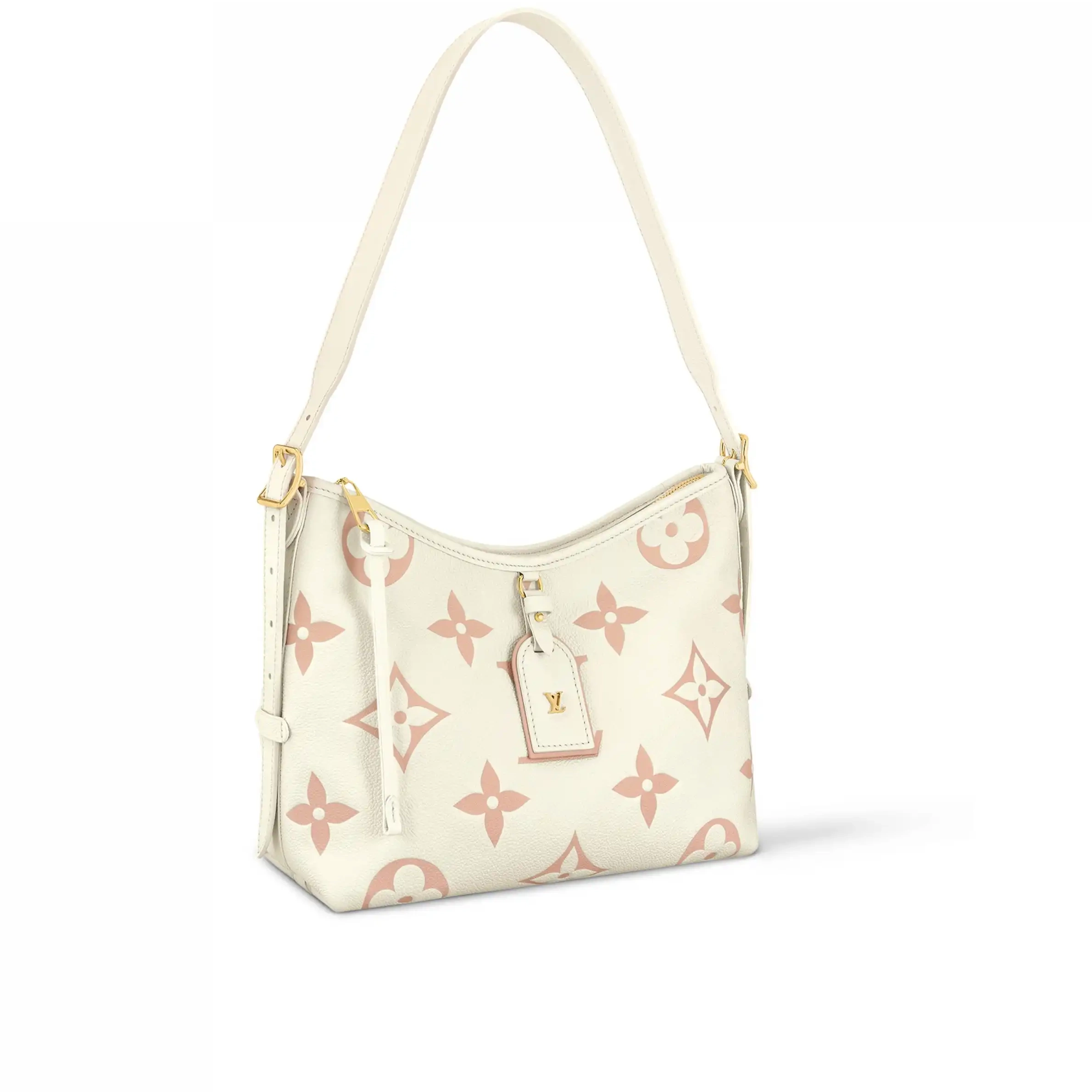 Cheap LF M24141 Latte Chamallow CarryAll Louis PM Vuitton 0214