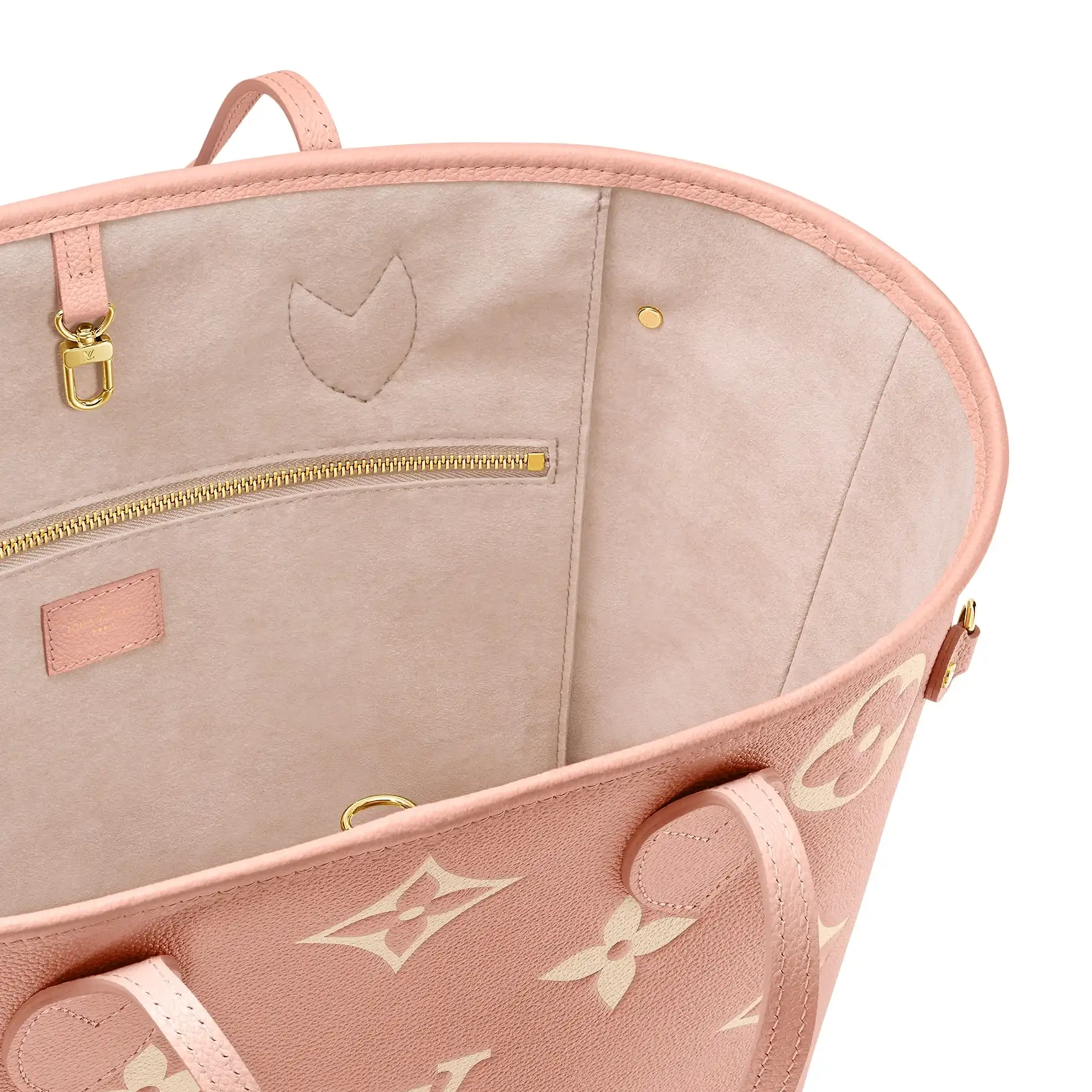 Cheap LF Louis MM Trianon M46329 Pink Cream Neverfull   Vuitton 0210