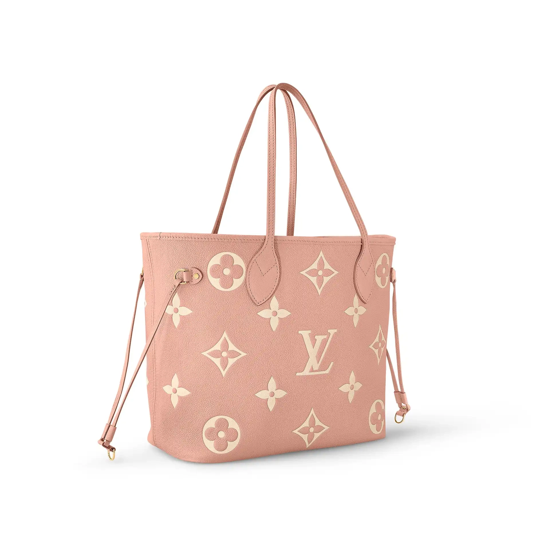 Cheap LF Louis MM Trianon M46329 Pink Cream Neverfull   Vuitton 0210