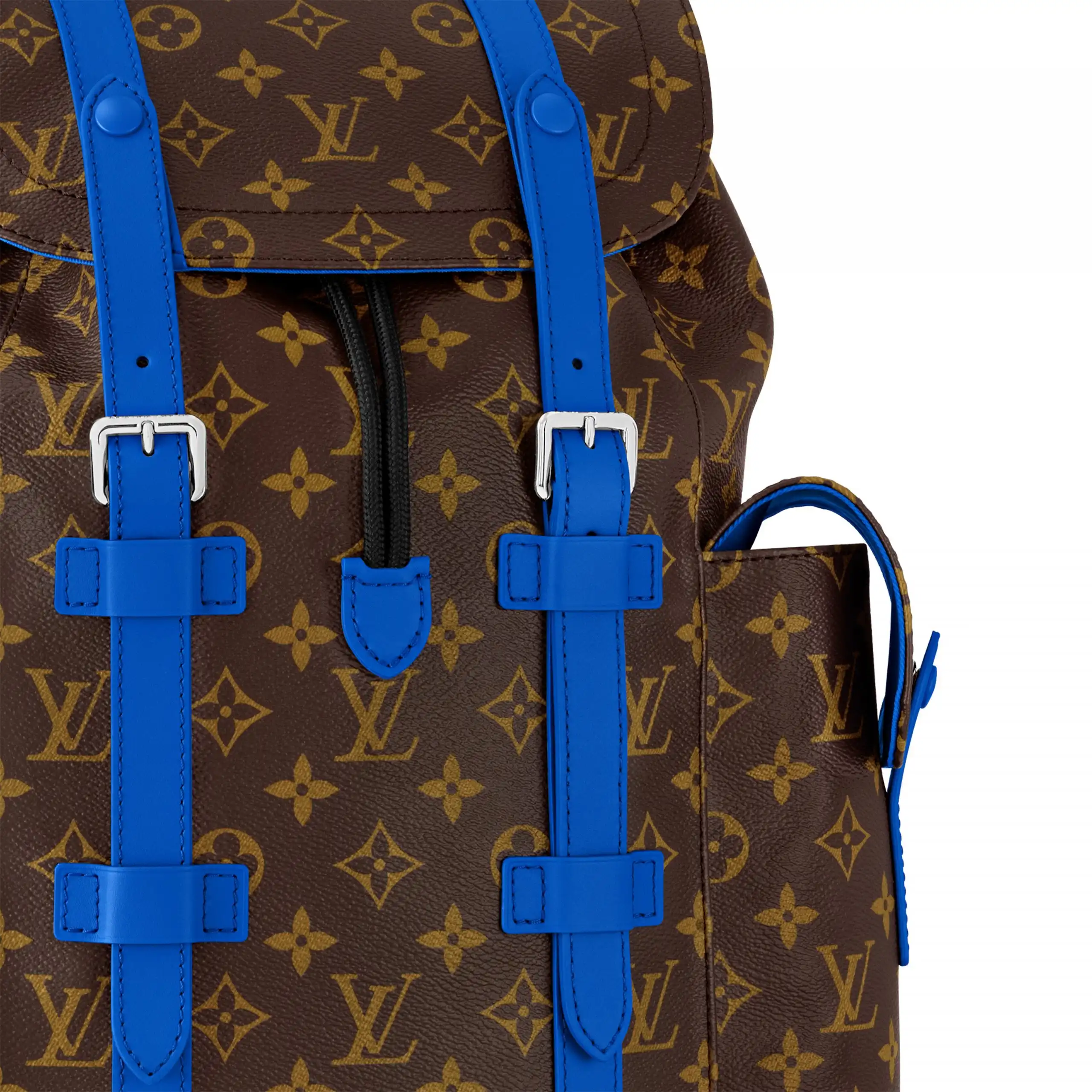 Cheap LF Louis Vuitton Christopher MM M46813 Blue 0202