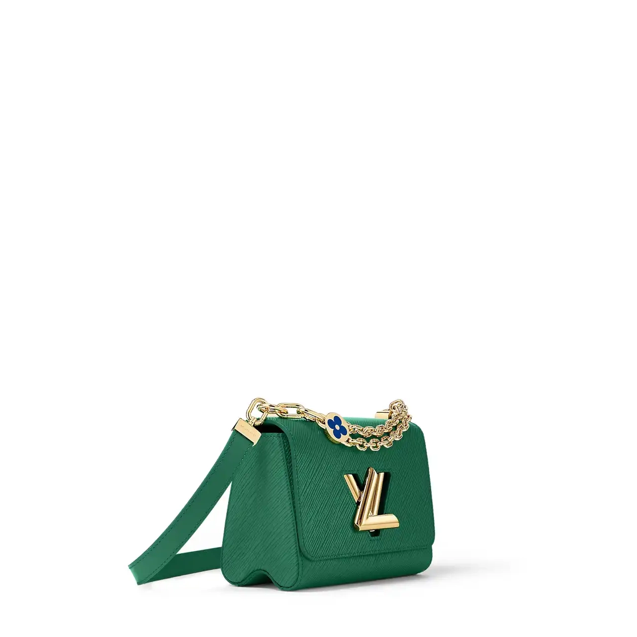 Cheap LF Twist Green Louis Vuitton PM Serpentine M21649 0213