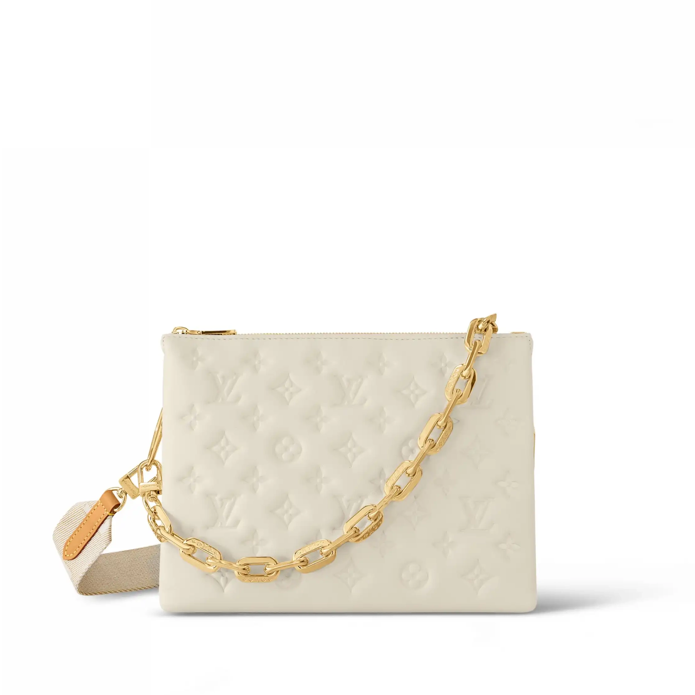 Cheap LF Coussin Cream M21262 Louis PM Vuitton 0211