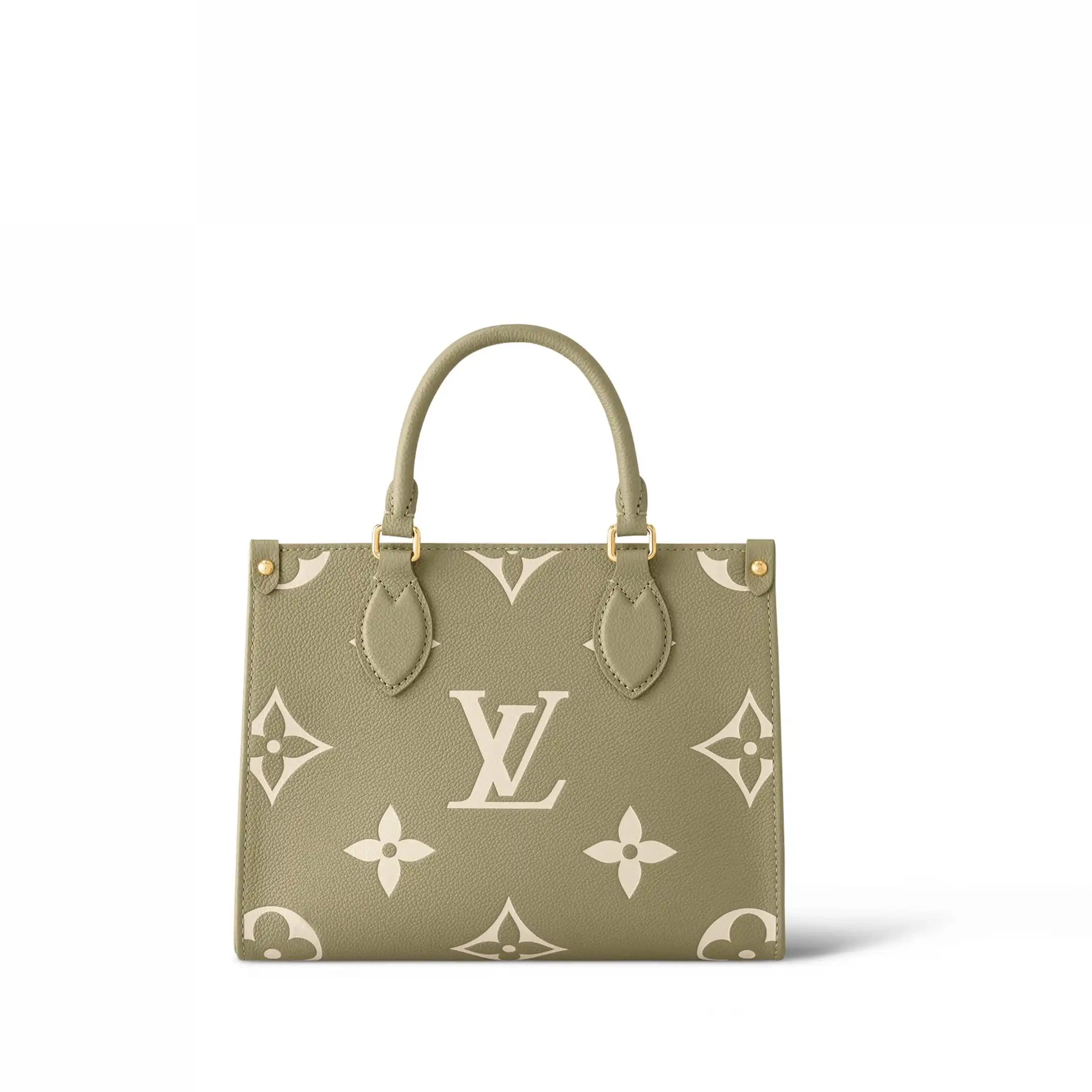 Cheap LF M46647 OnTheGo PM Khaki Vuitton Louis Cream 0215