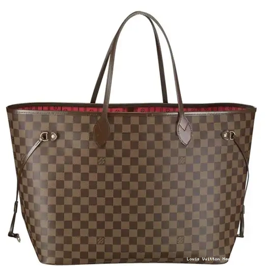 Cheap LF Neverfull Vuitton Shoulder Canvas Ebene GM N51106 Louis Damier Bag 0220