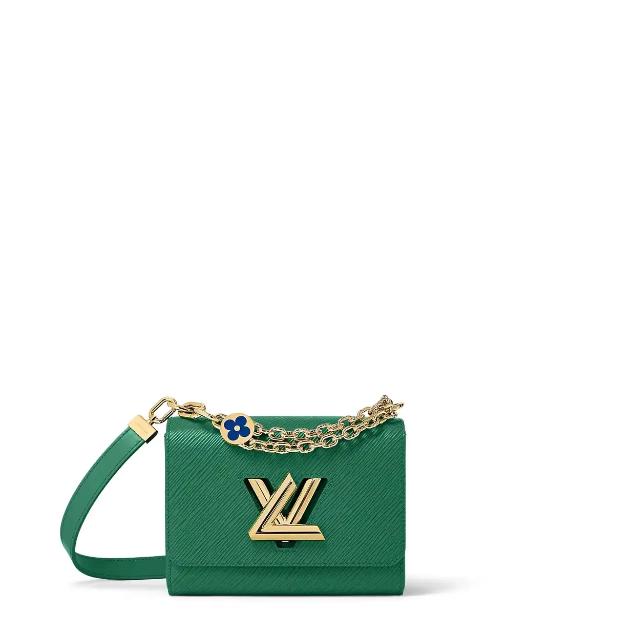 Cheap LF Twist Green Louis Vuitton PM Serpentine M21649 0213