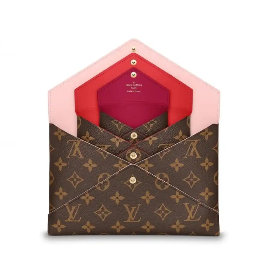 Cheap LF Monogram Brown Louis Pochette Vuitton Kirigami M62034 0215