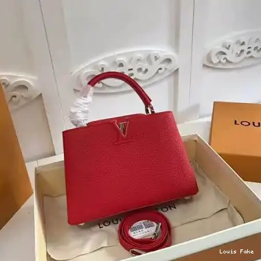 Cheap LF Vuitton Capucines MM Louis M94754 0222