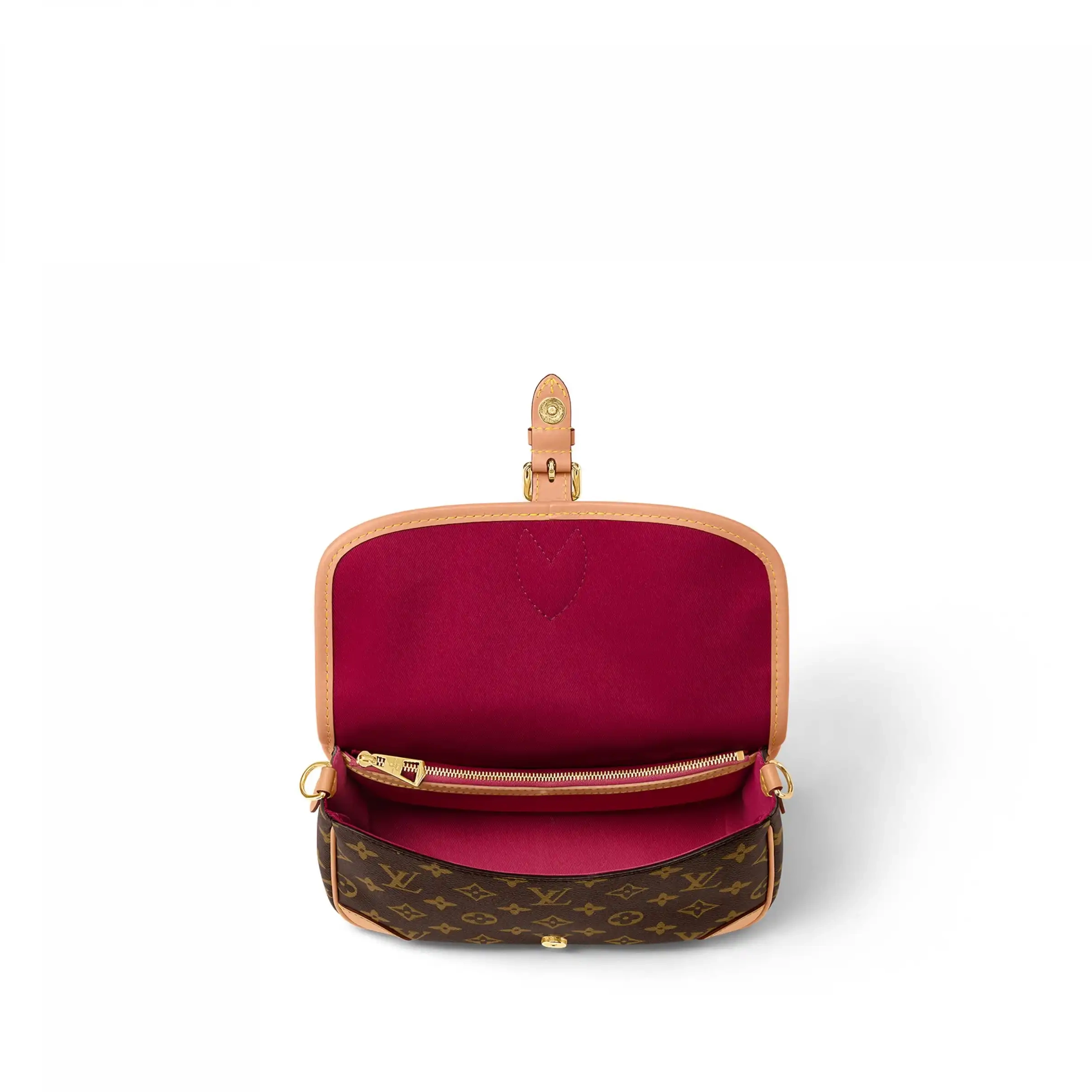 Cheap LF M46049 Fuchsia Vuitton Diane Louis 0225