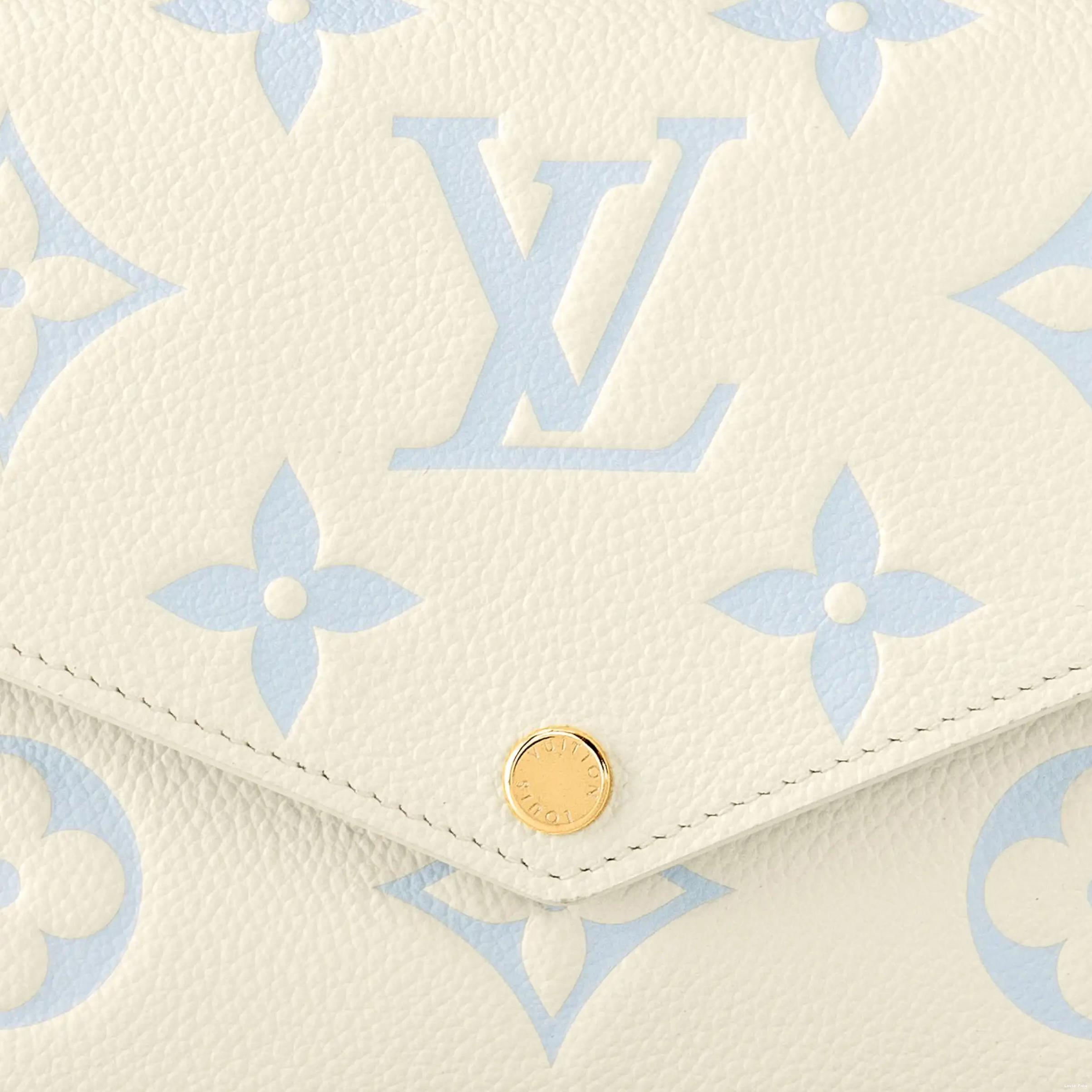 Cheap LF Félicie Vuitton Candy Blue Pochette Louis M83025 0226