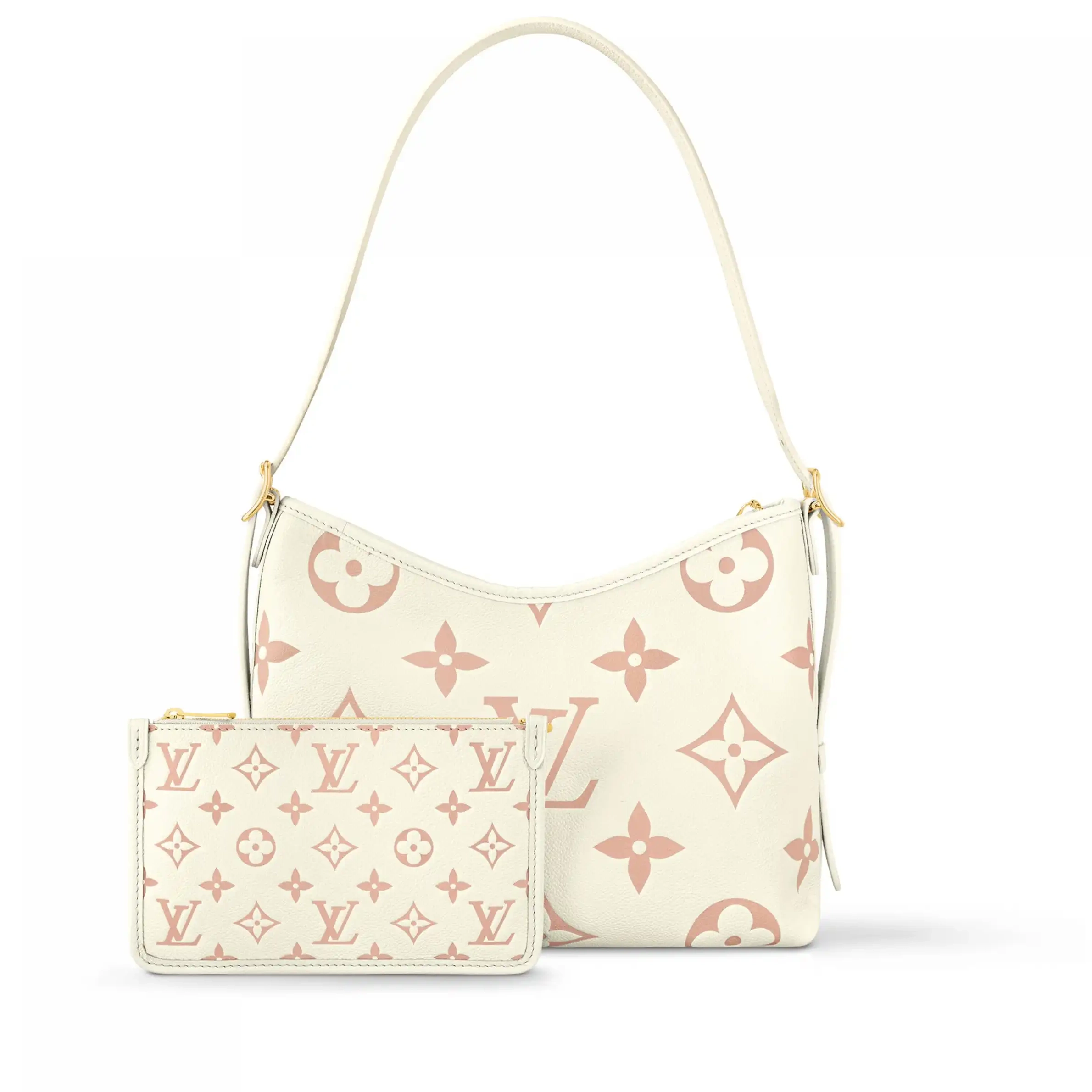 Cheap LF CarryAll Vuitton Chamallow Louis PM M24141 Latte 0216