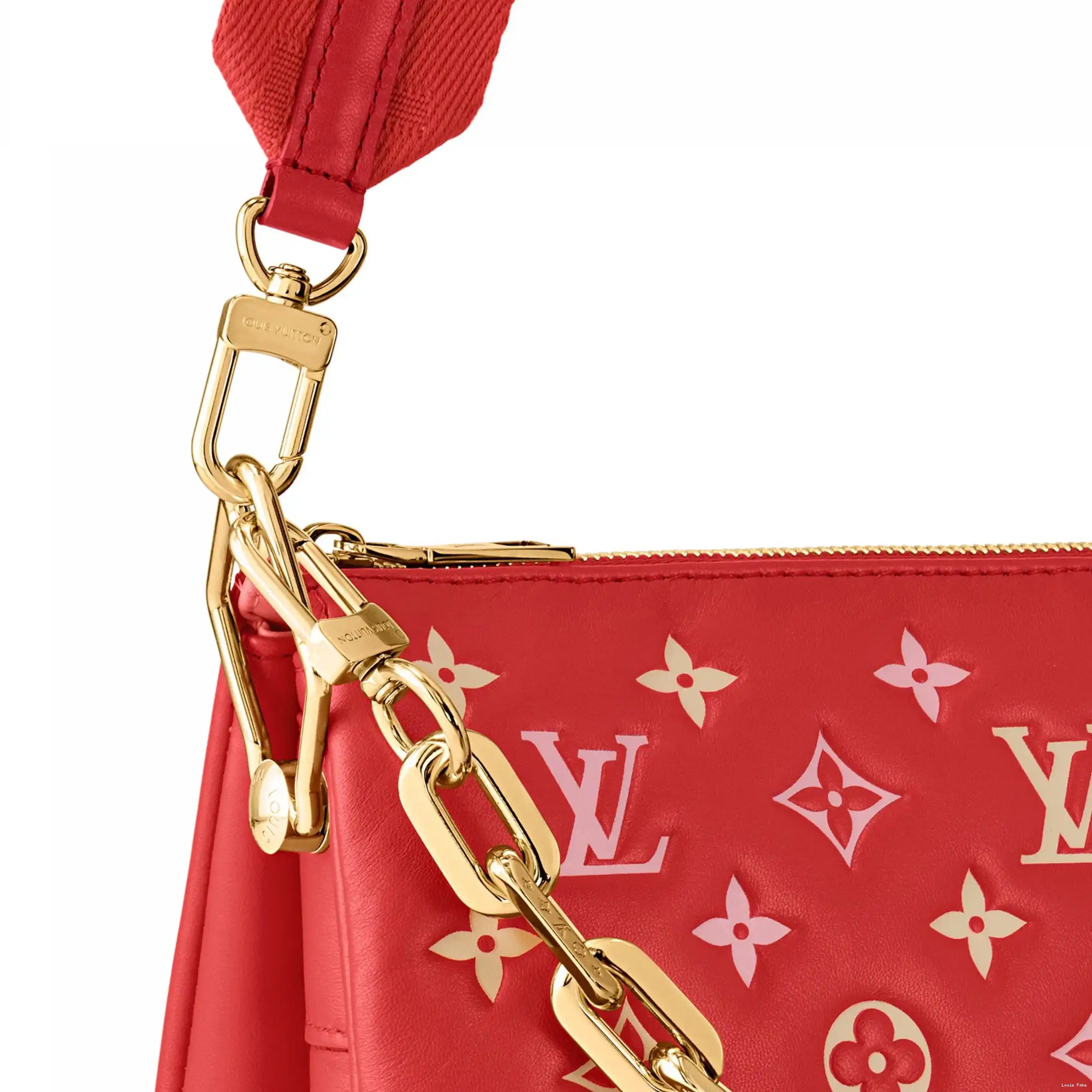 Cheap LF Red Vuitton PM Coussin M22397 Louis 0218