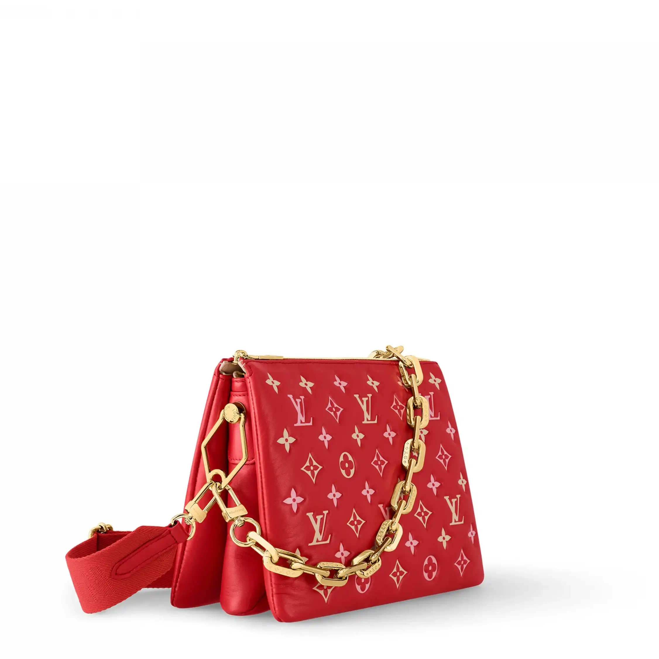 Cheap LF Red Vuitton PM Coussin M22397 Louis 0218