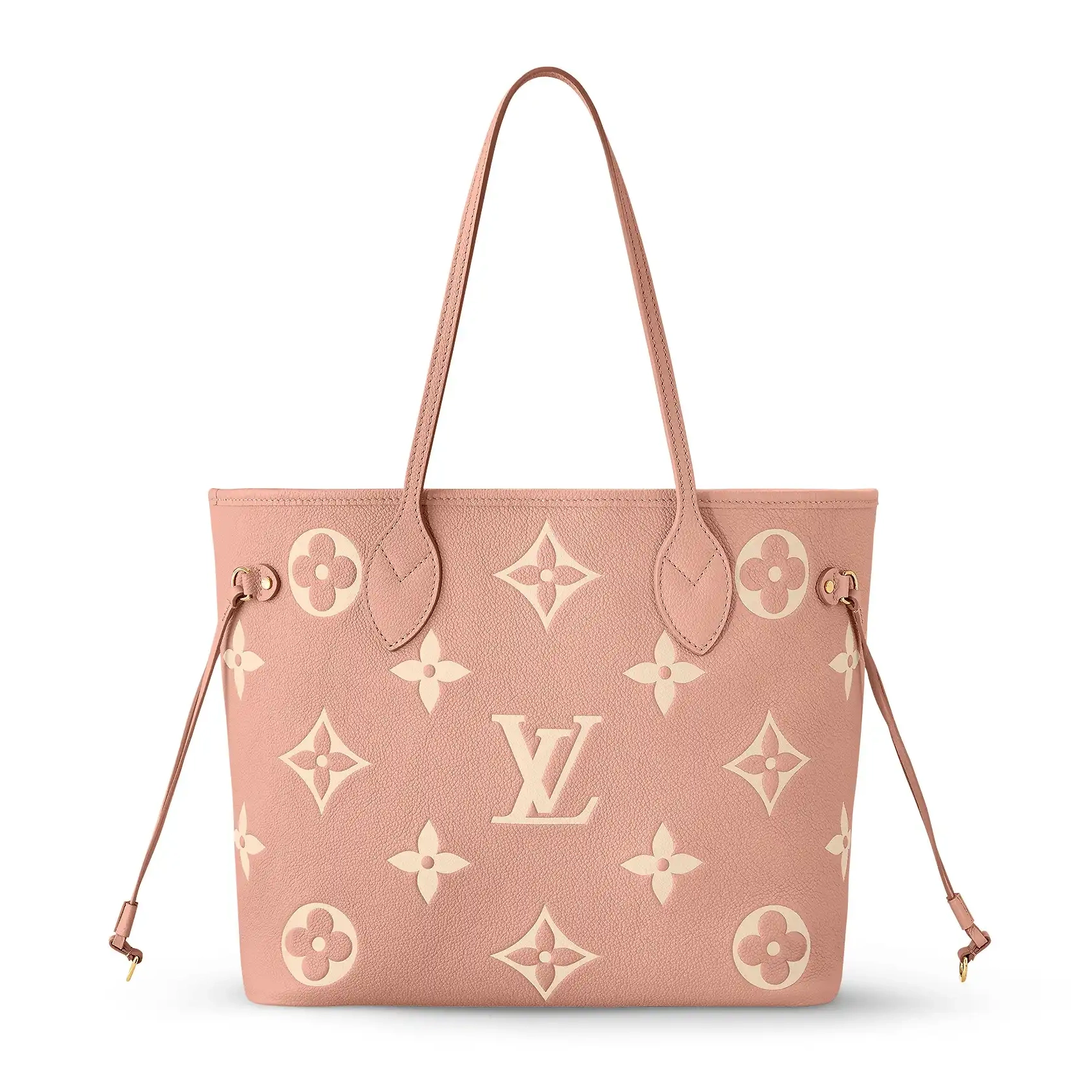 Cheap LF Louis MM Trianon M46329 Pink Cream Neverfull   Vuitton 0210