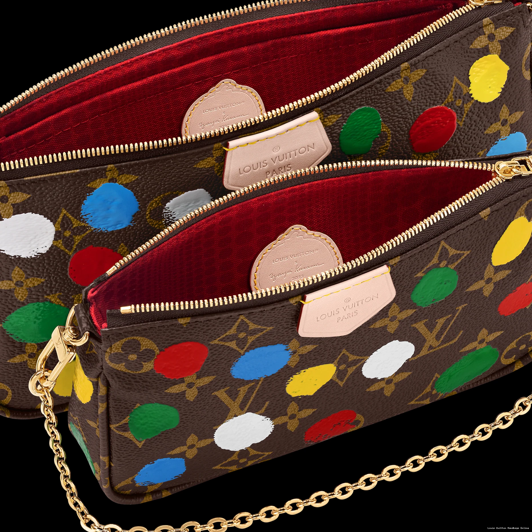 Cheap LF Vuitton Accessoires YK Louis Pochette x Multi M46385 LV 0223