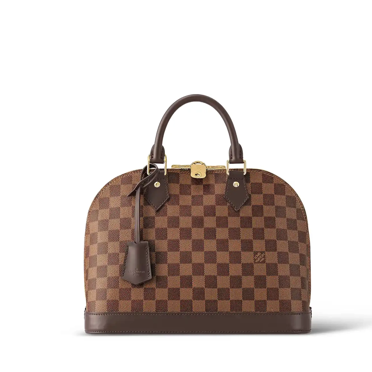 Cheap LF Damier Ebene Louis PM coated N53151 Vuitton Alma canvas 0218