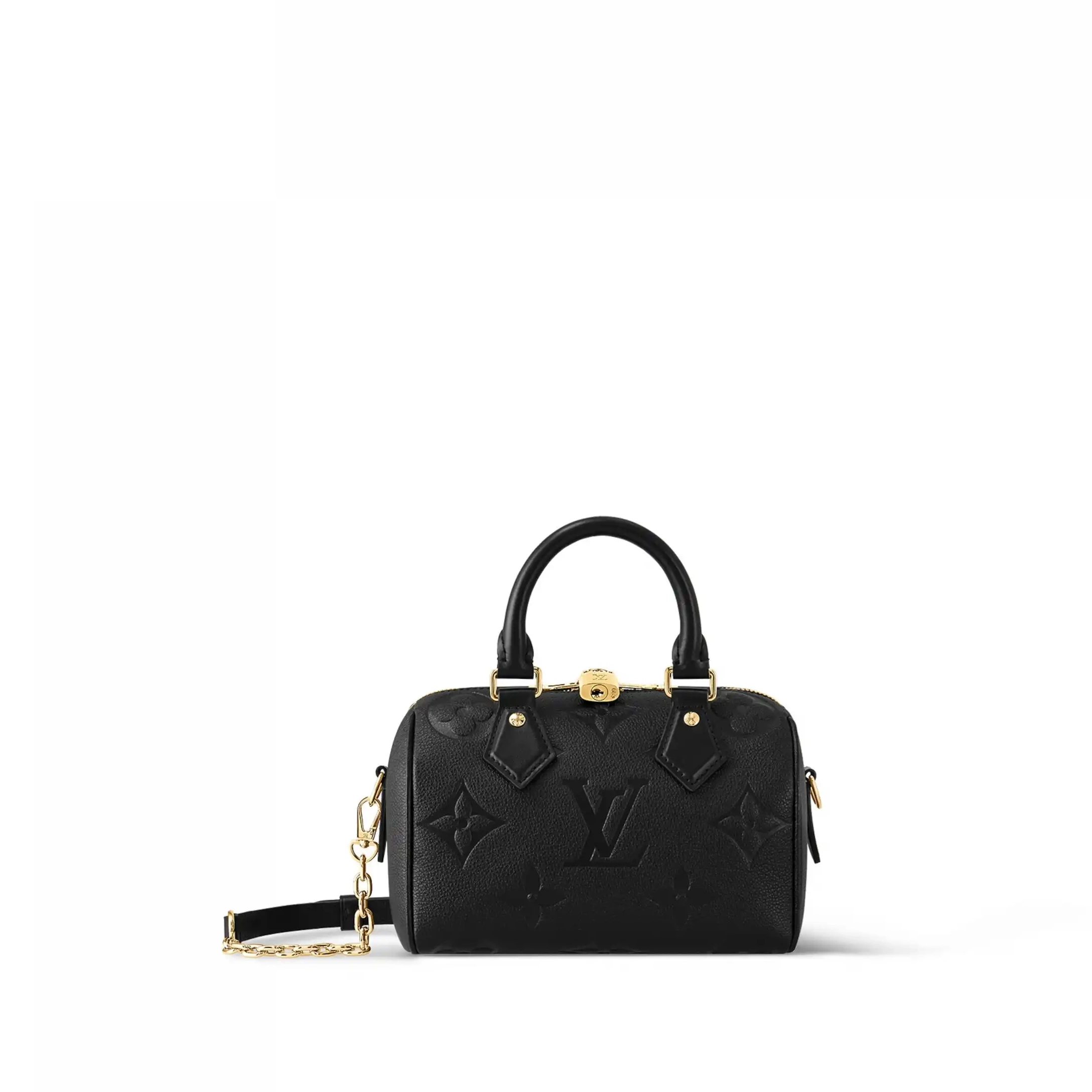 Cheap LF Leather Empreinte M58953 Bandoulière 20 Black Speedy Monogram Vuitton Louis 0217