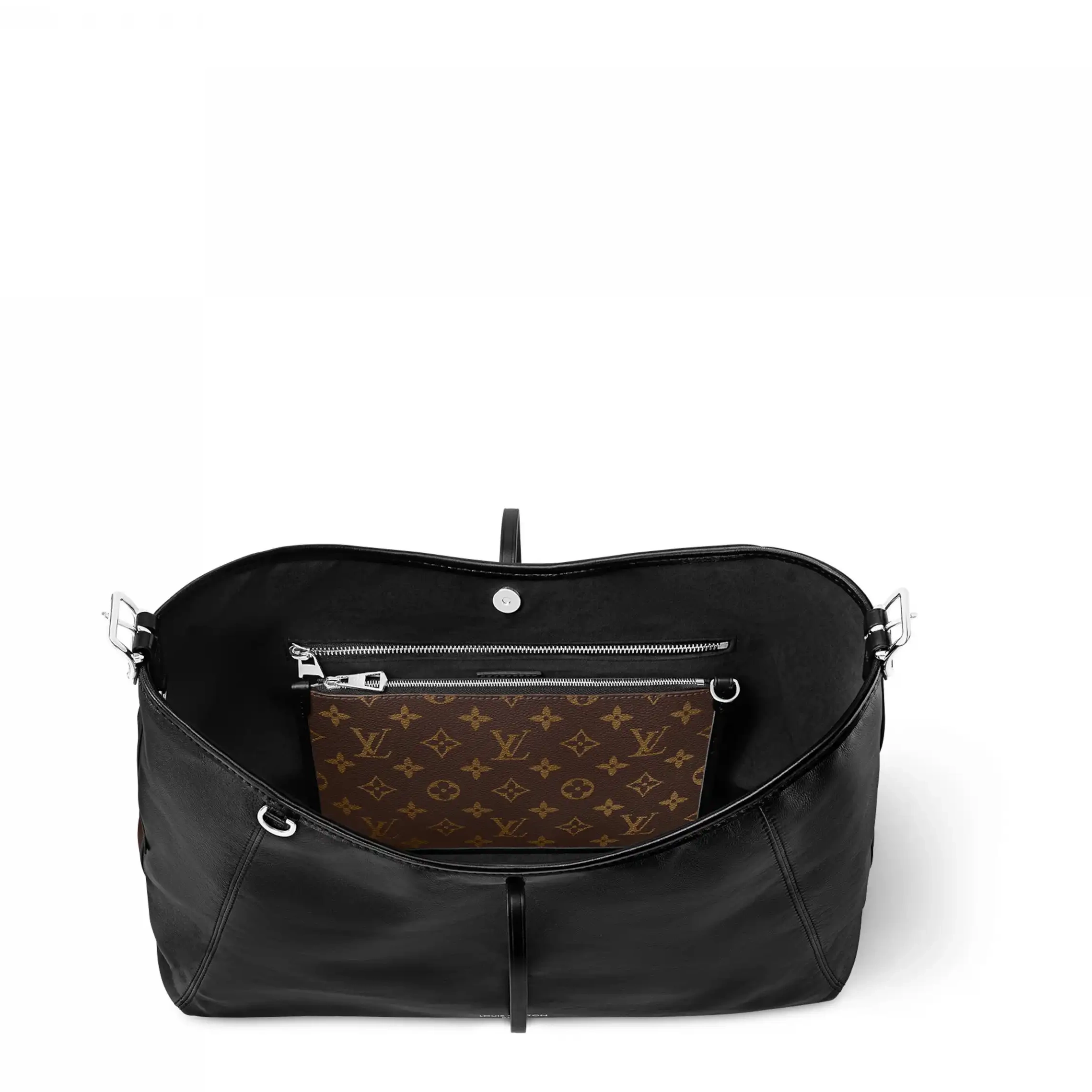 Cheap LF MM M25143 Vuitton Dark Black Louis CarryAll 0223