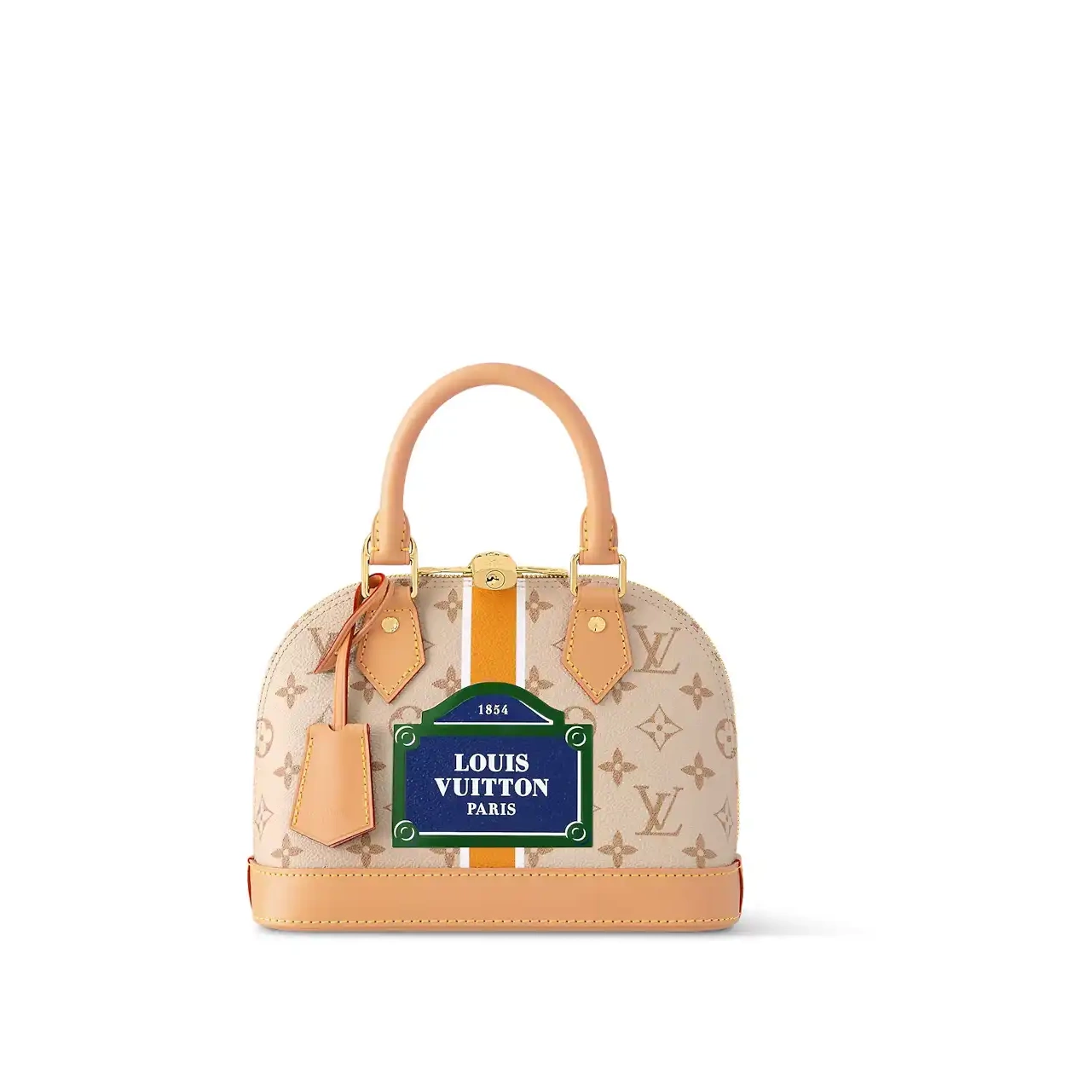 Cheap LF Vuitton BB Beige M23502 Alma Louis Ocher 0228