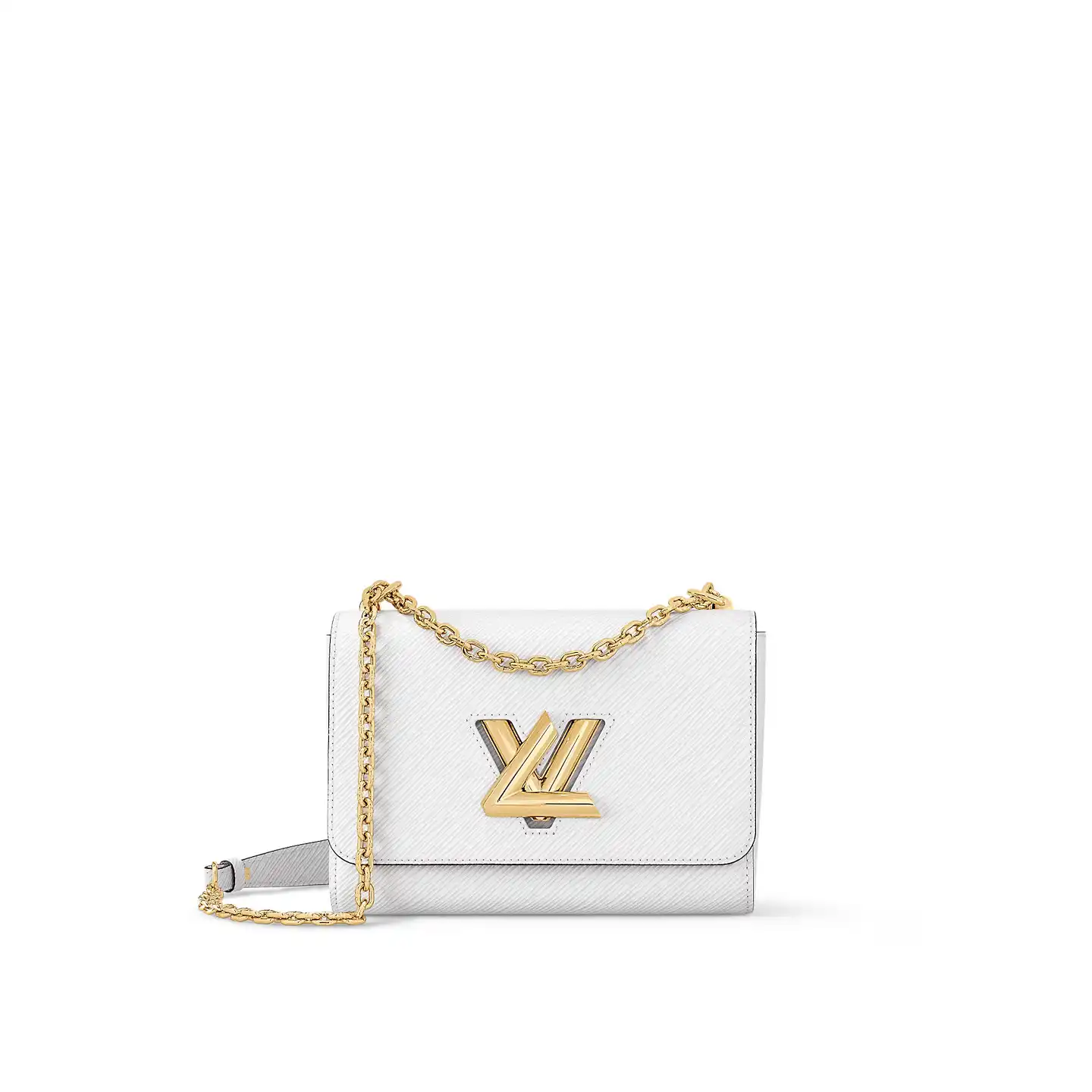 Cheap LF Louis Vuitton White M21111 Twist MM 0204