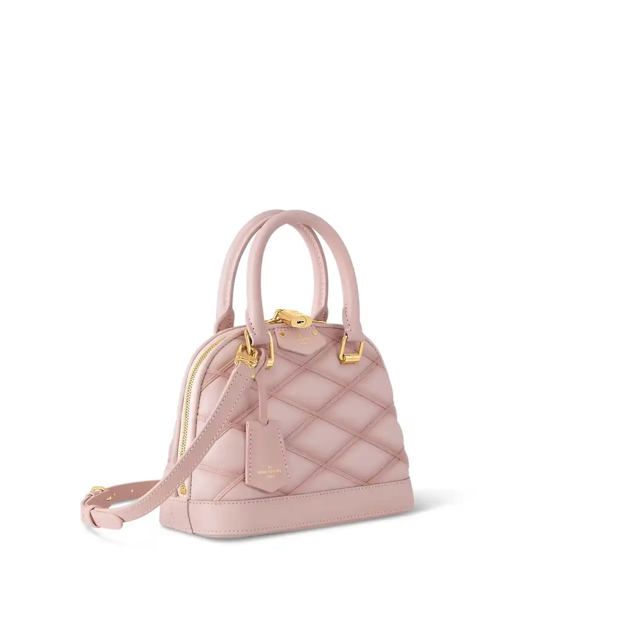 Cheap LF Pink BB Vuitton Louis M24453 Alma Rosabella 0215