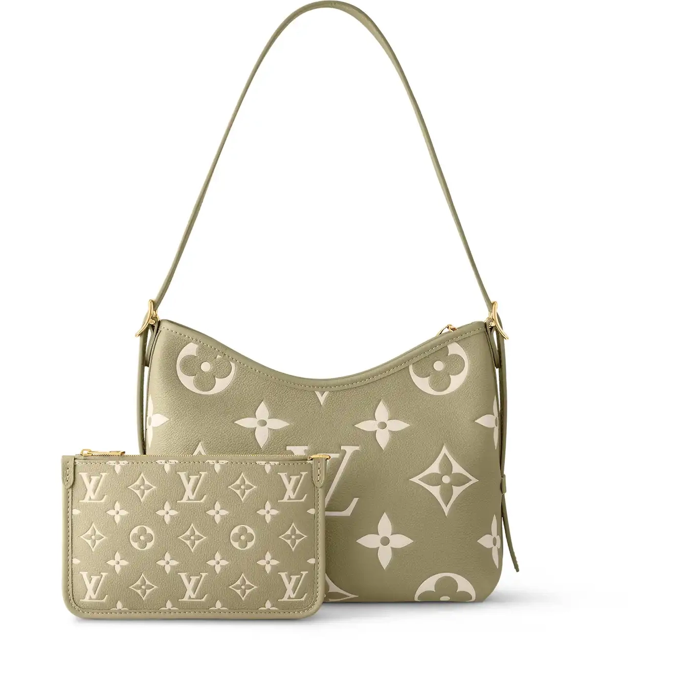 Cheap LF Louis Light Cream PM Vuitton CarryAll Khaki M46672 0208